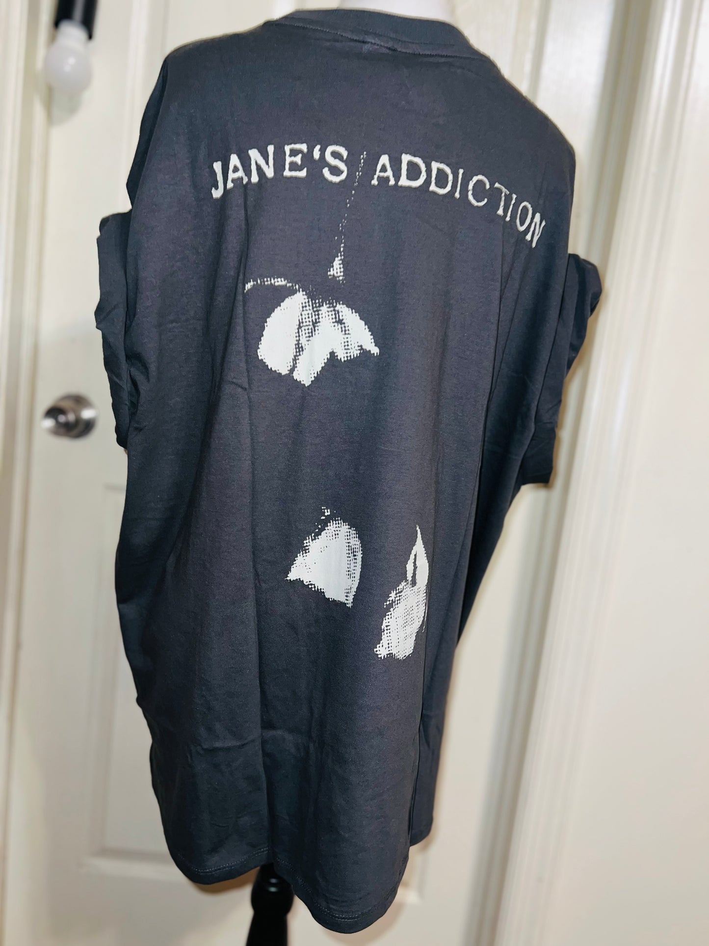 Jane’s Addiction Double Sided Oversized Distressed Tee