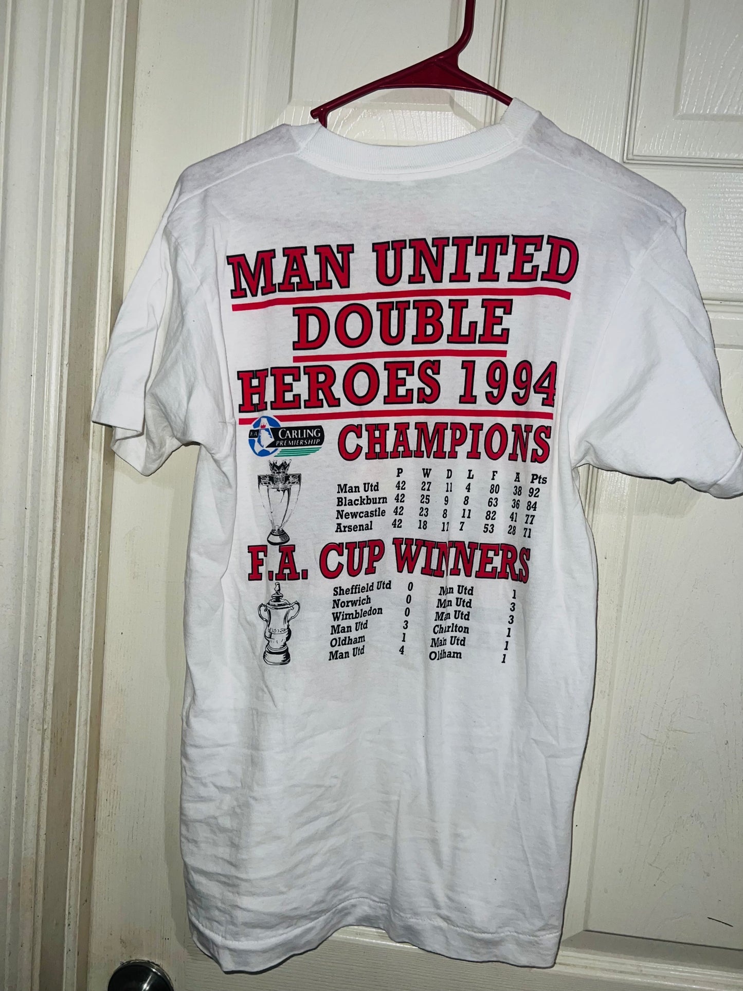 Manchester United Vintage Double Sided Tee