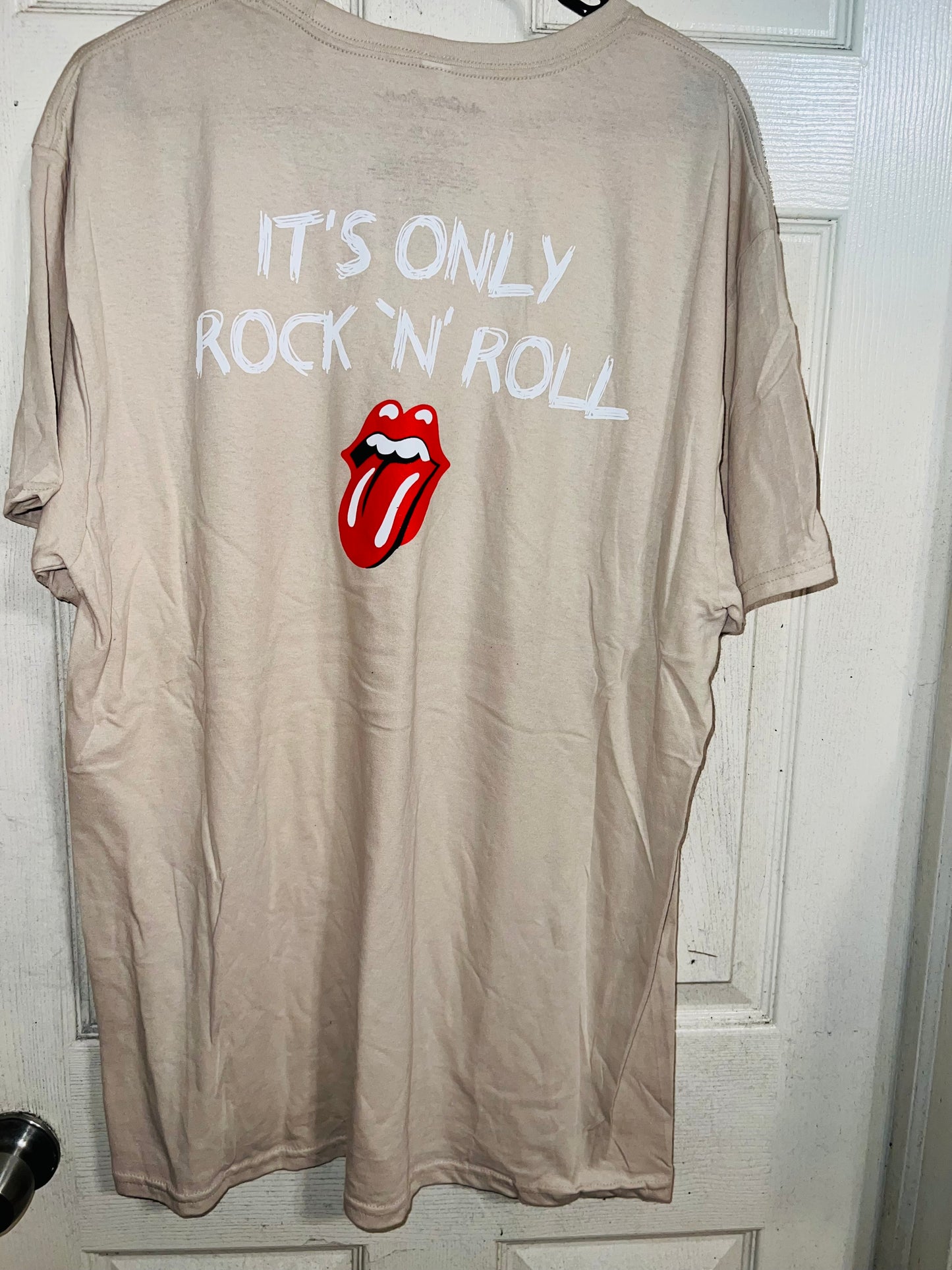 The Rolling Stones Double Sided Distressed Tee