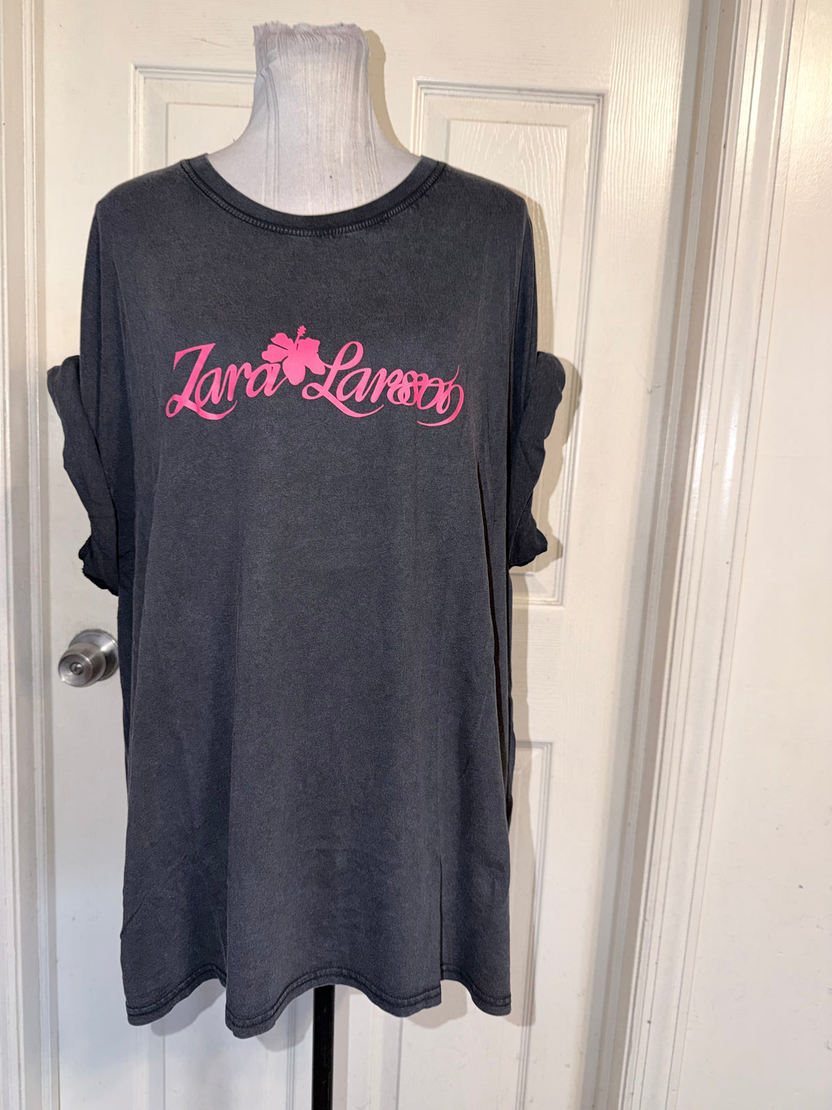 Zara Larson Oversized Double Sided Tee