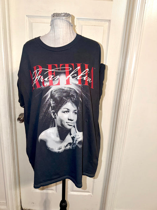 Aretha Franklin Oversized Tee