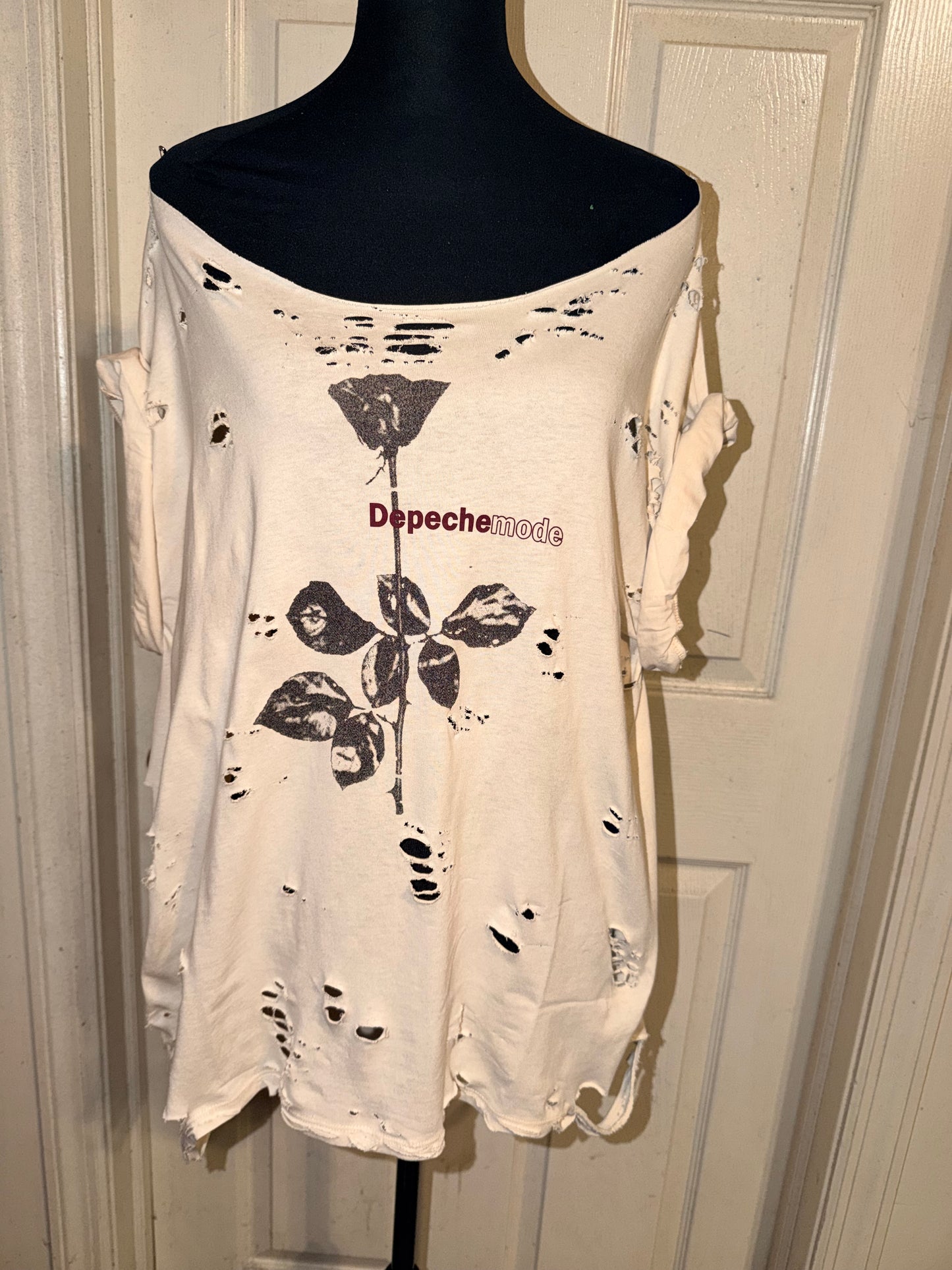 Depeche Mode Oversized Distressed Tee (as is)