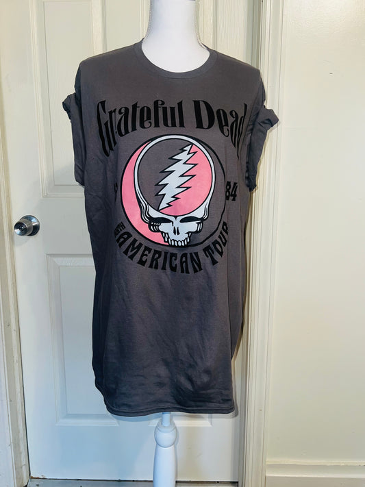 Grateful Dead Oversized Distressed Tee