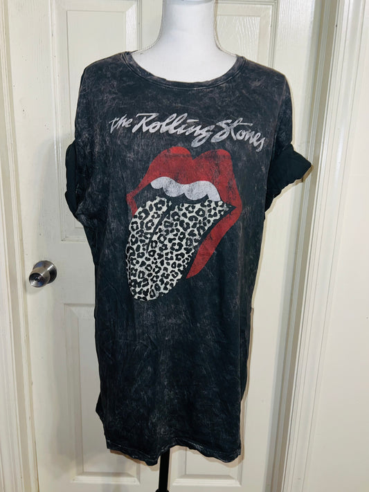 The Rolling Stones Oversized Distressed Tee