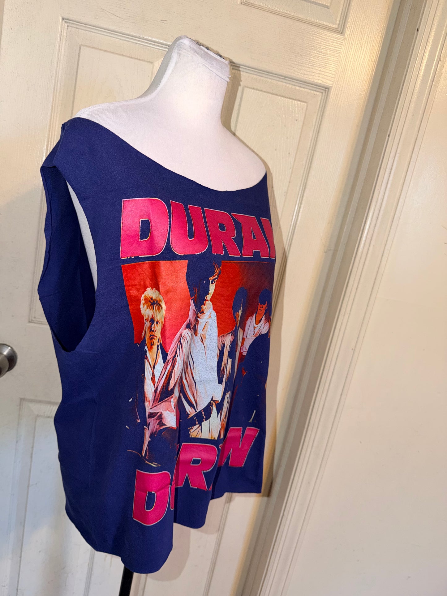 Duran Duran Oversized Distressed Tank