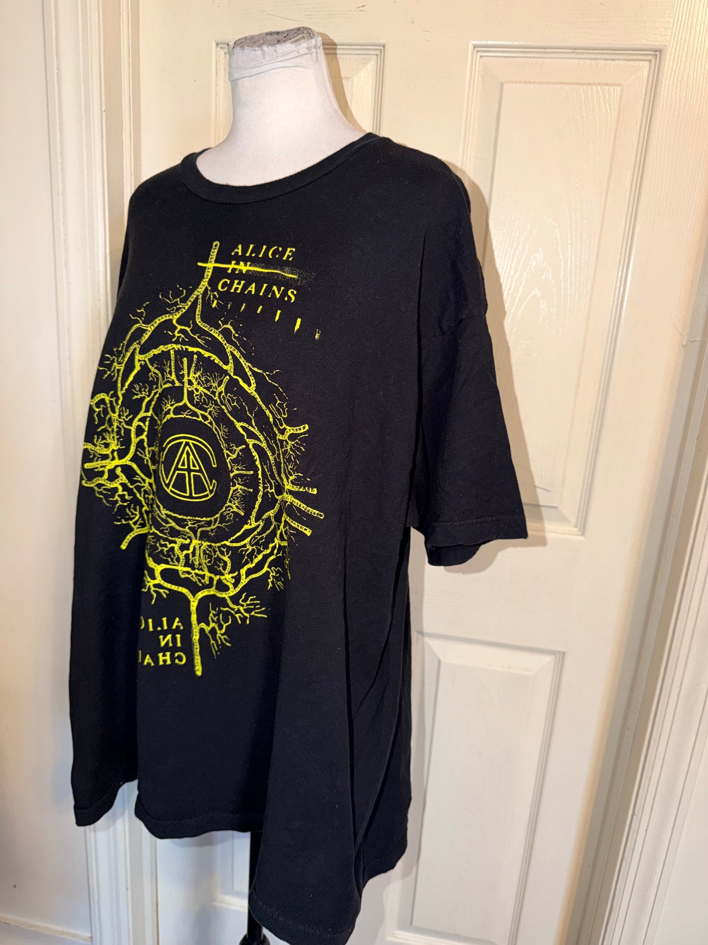 Alice In Chains Double Sided Oversized Distressed Tee