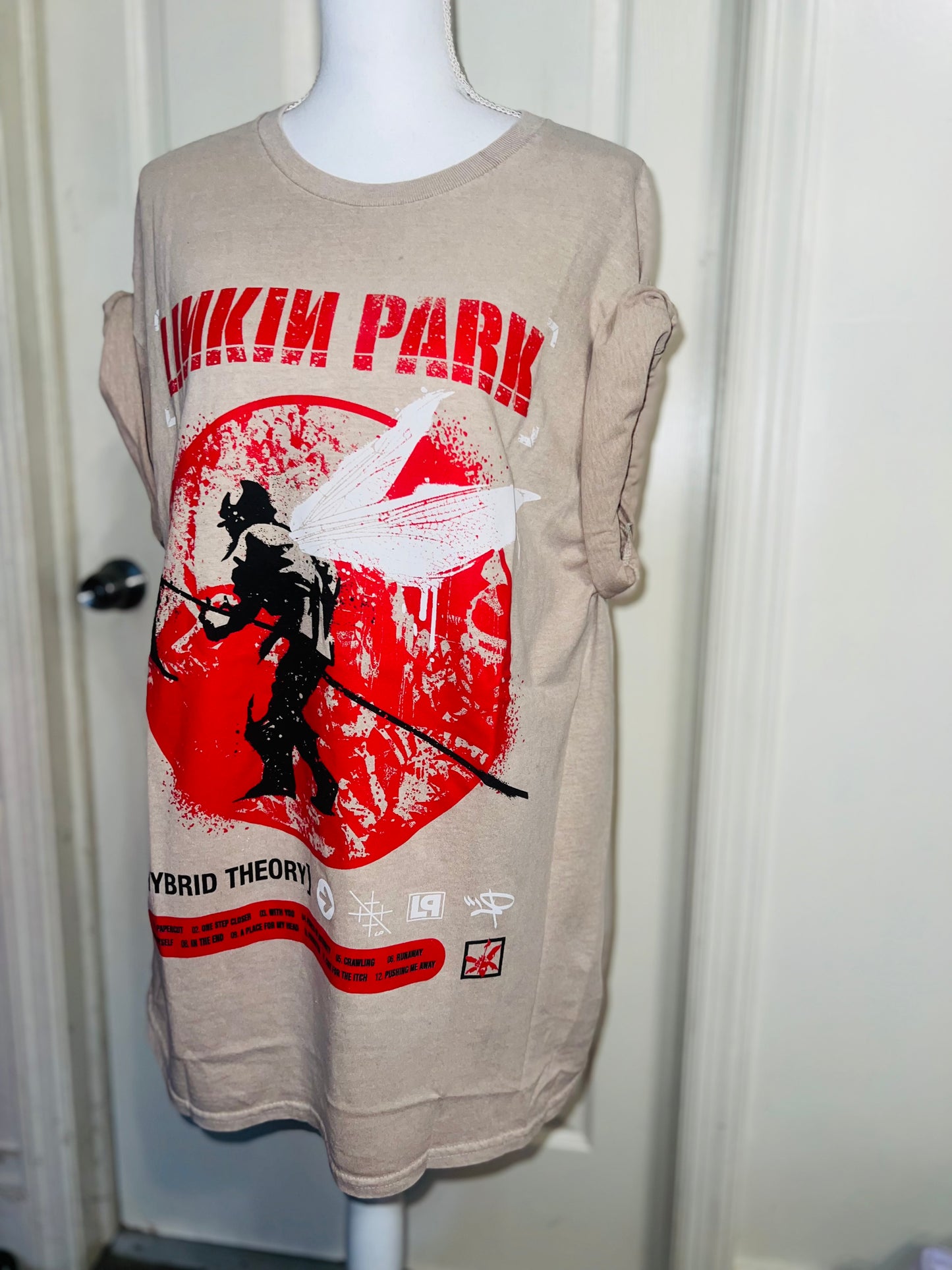 Linkin Park Oversized Distressed Tee