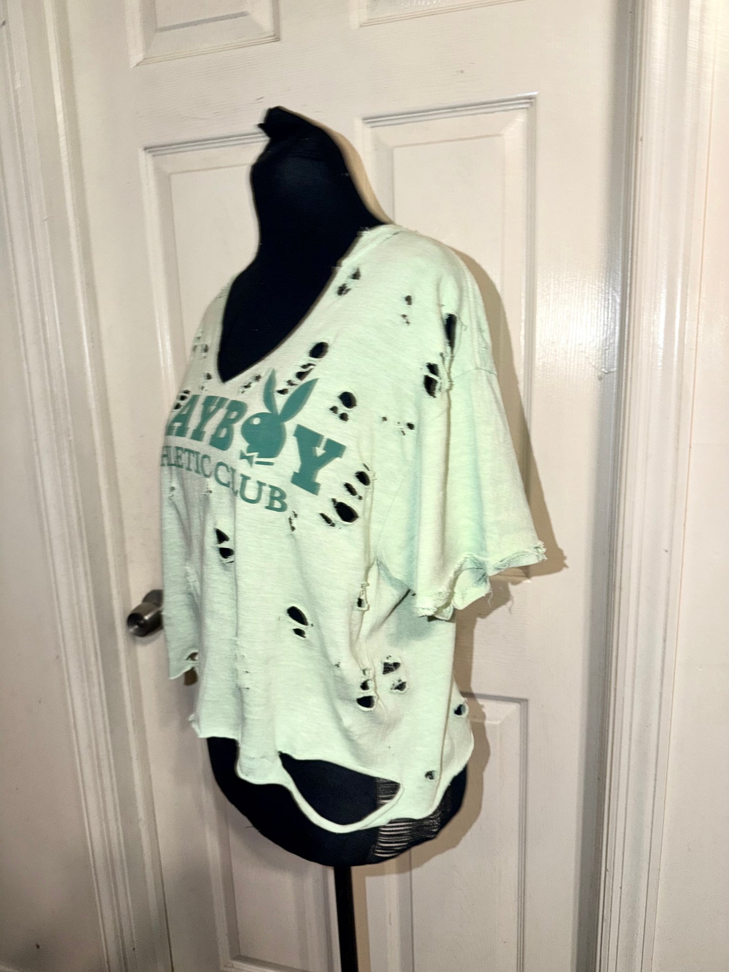 Playboy Oversized Cropped Tee