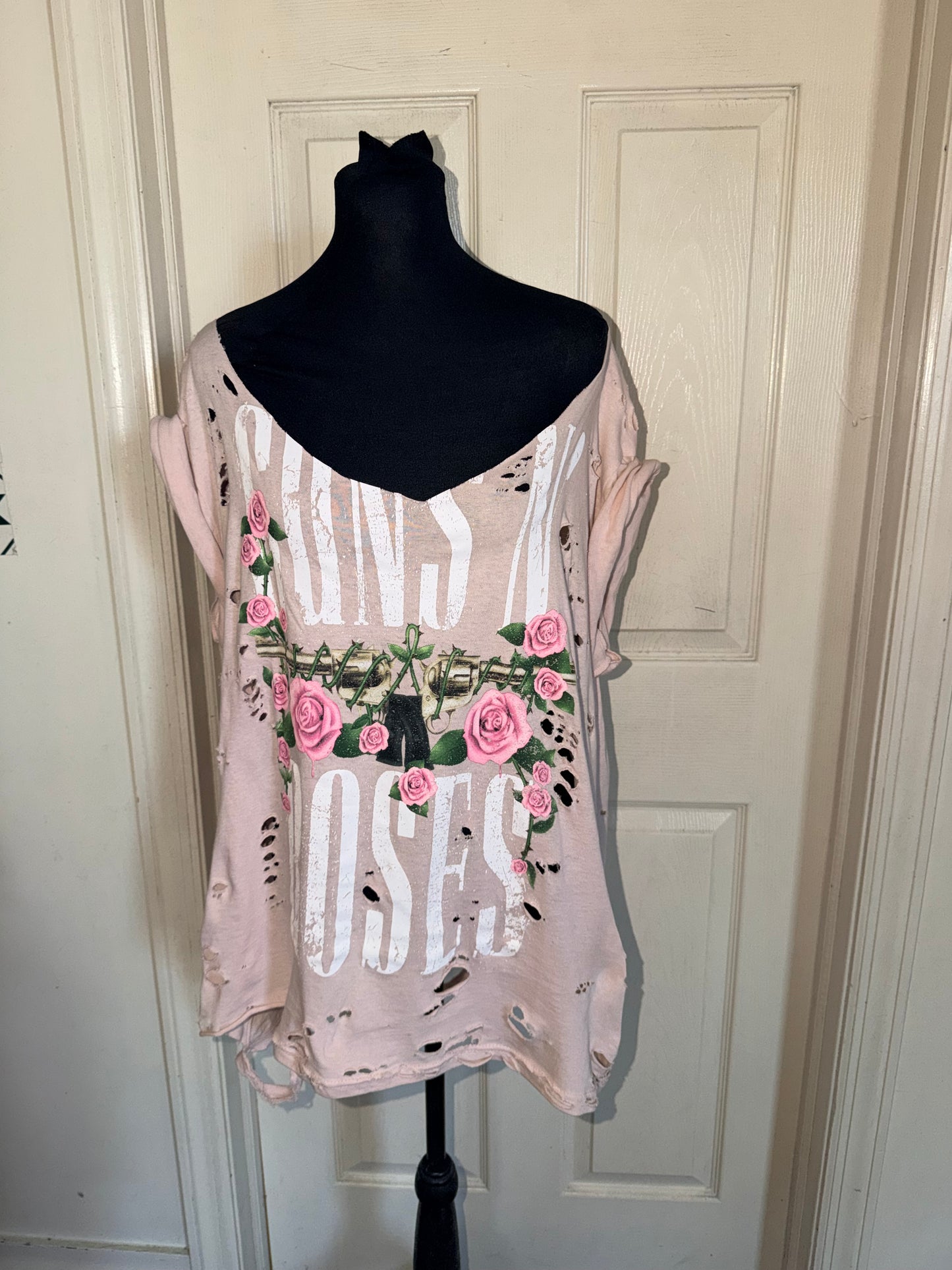 Guns N’ Roses Oversized Distressed Tee