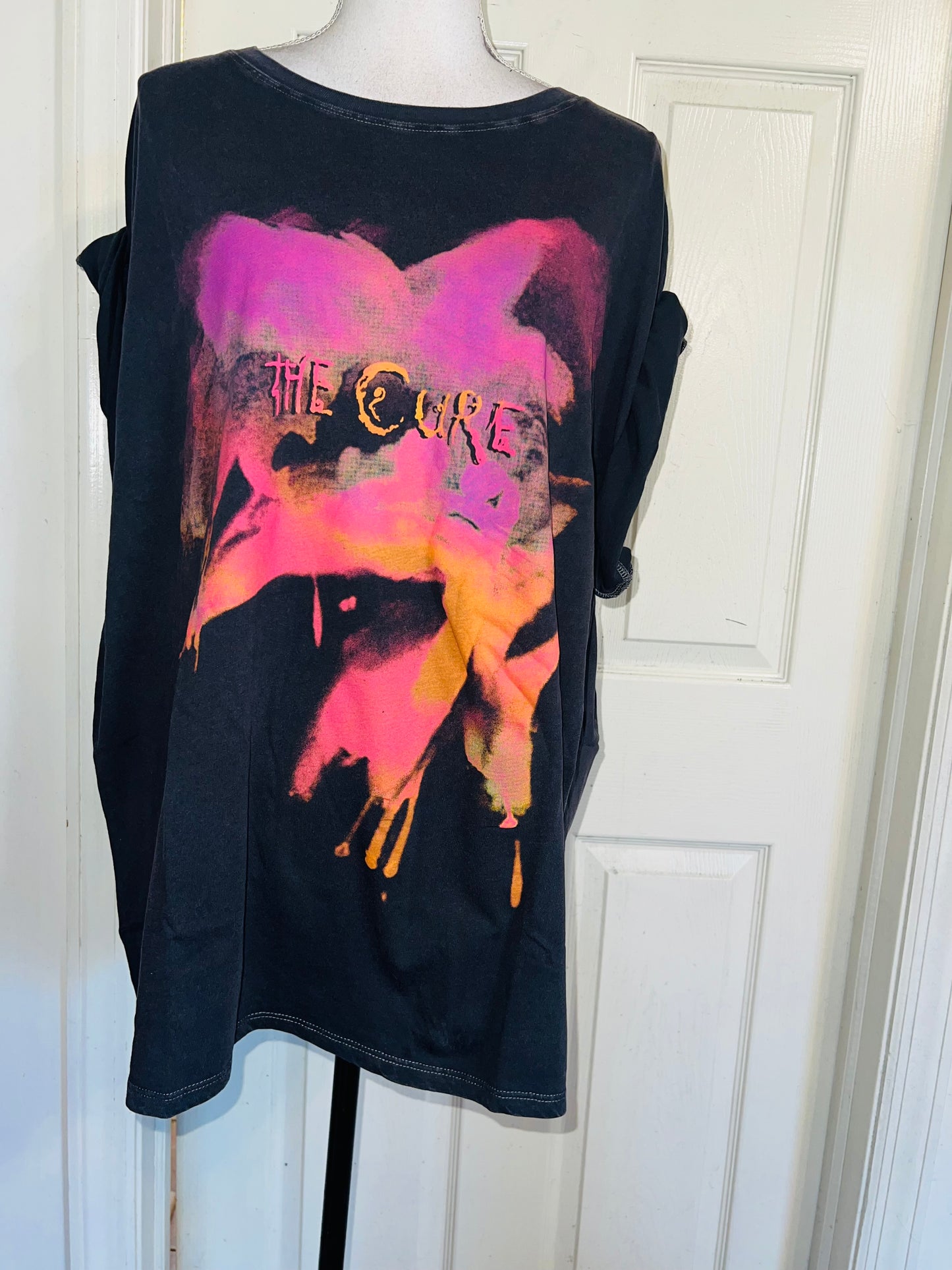 The Cure Oversized Distressed Tee