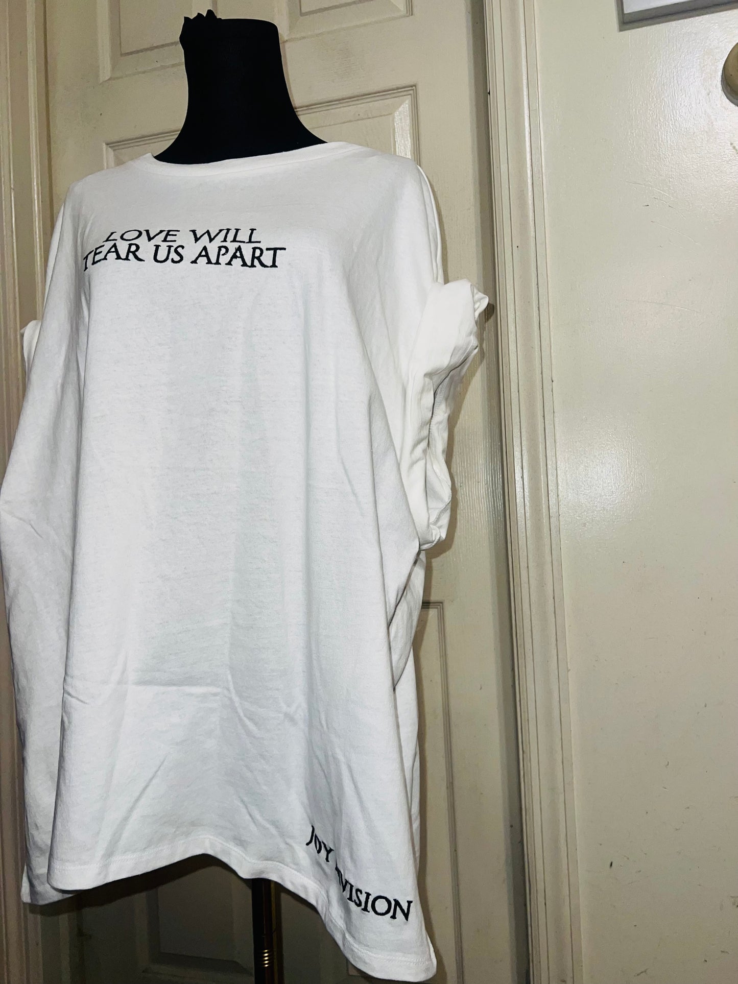 Joy Division Oversized Distressed Tee