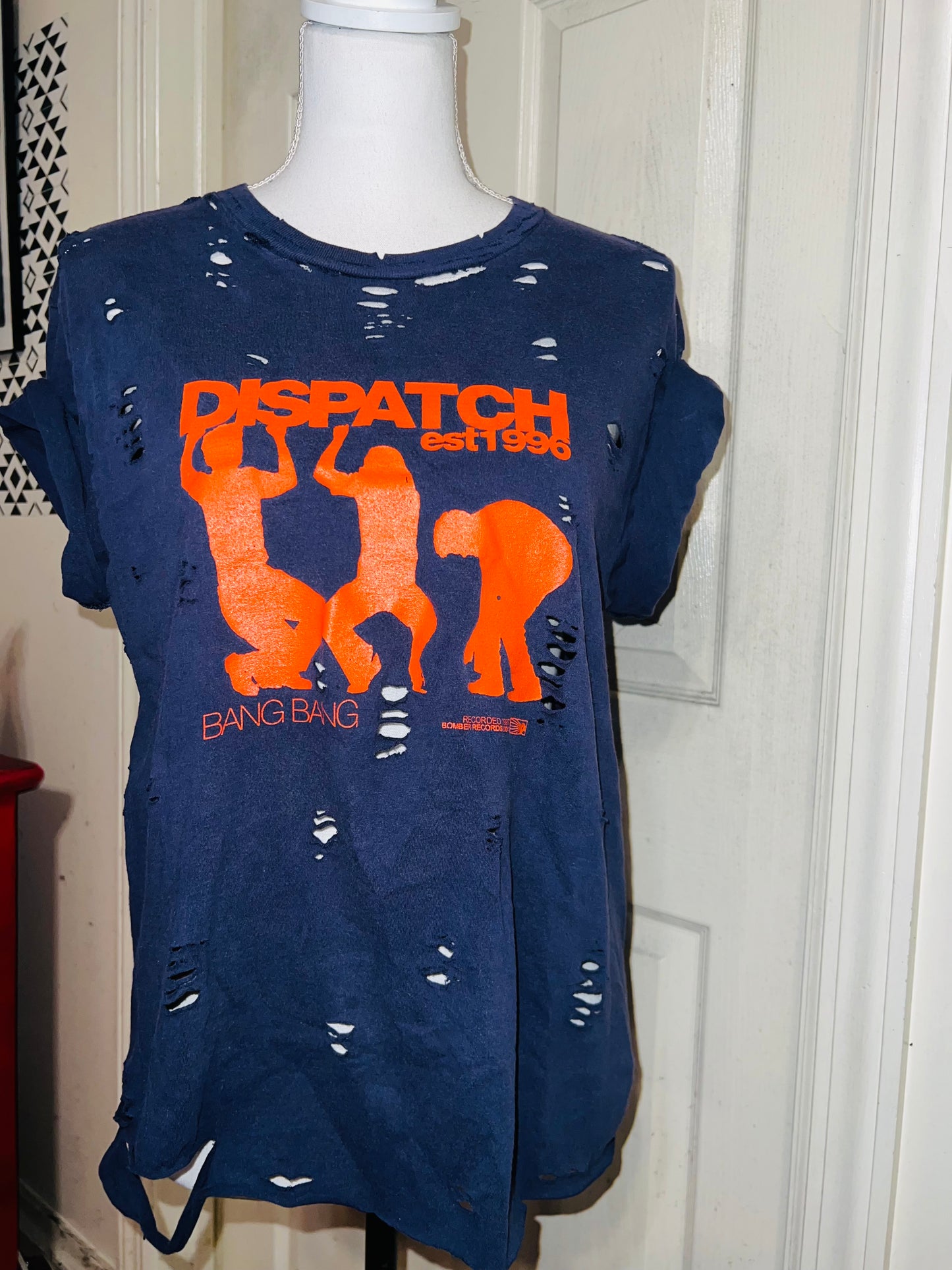 Dispatch Oversized Distressed Vintage Tee