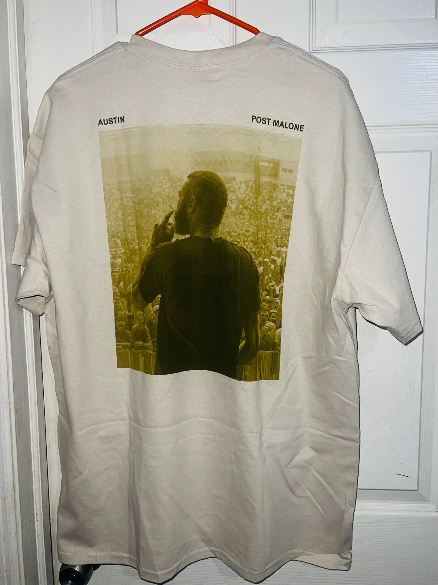 Post Malone Austin Double Sided Distressed Tee