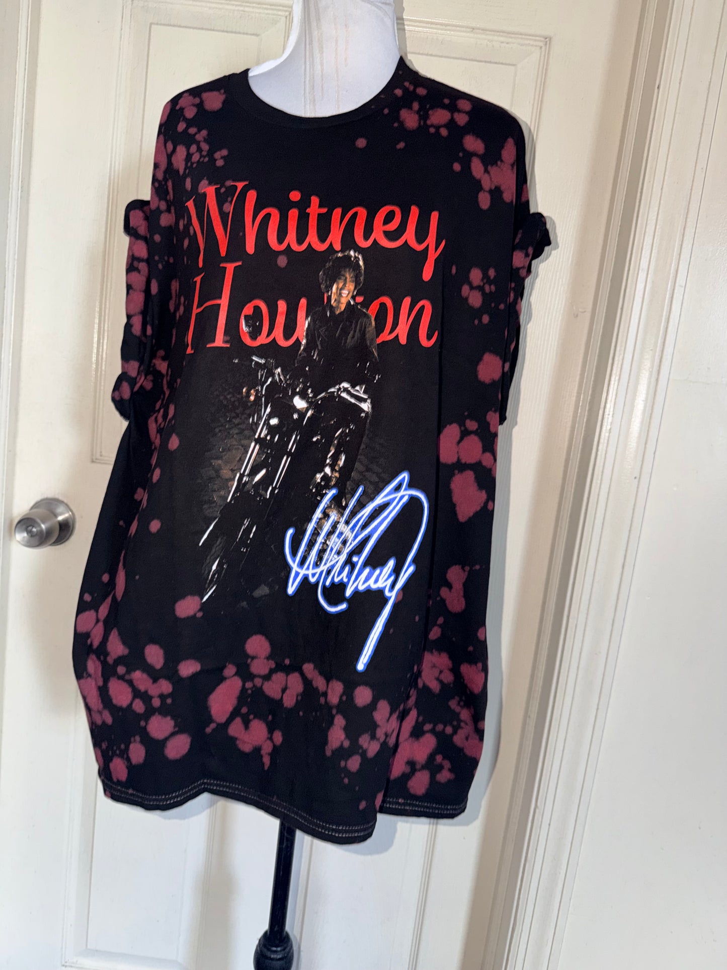 Whitney Houston Distressed Tee