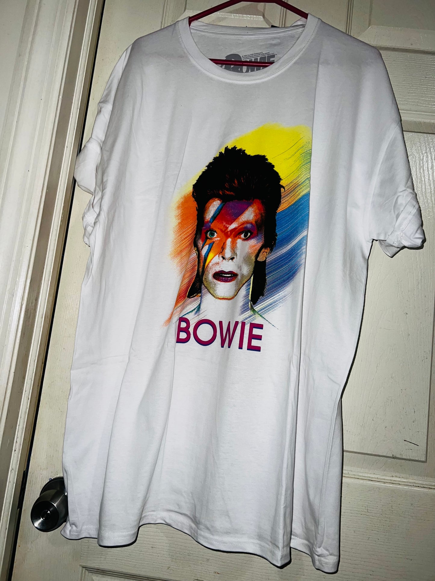 David Bowie Oversized Distressed Tee