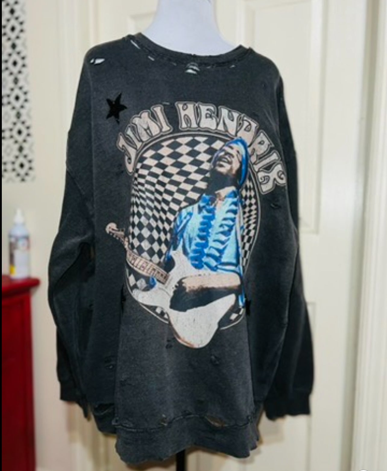 Jimi Hendrix Oversized Sweatshirt