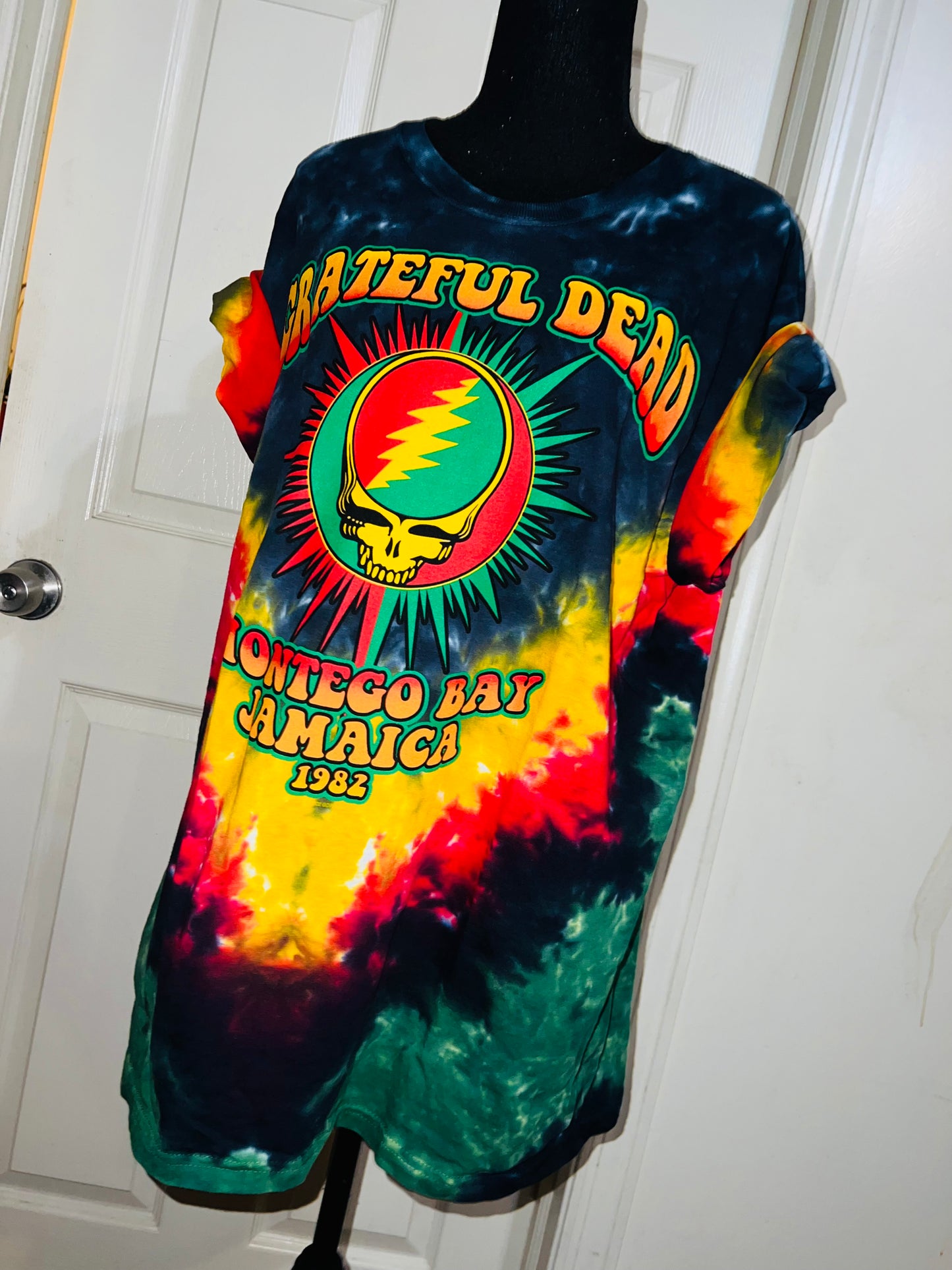 The Grateful Dead Jamaica Oversized Distressed Tee