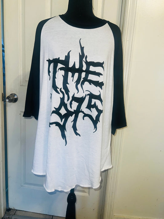 The 1975 Raglan Double Sided Oversized Tee (dates on back)