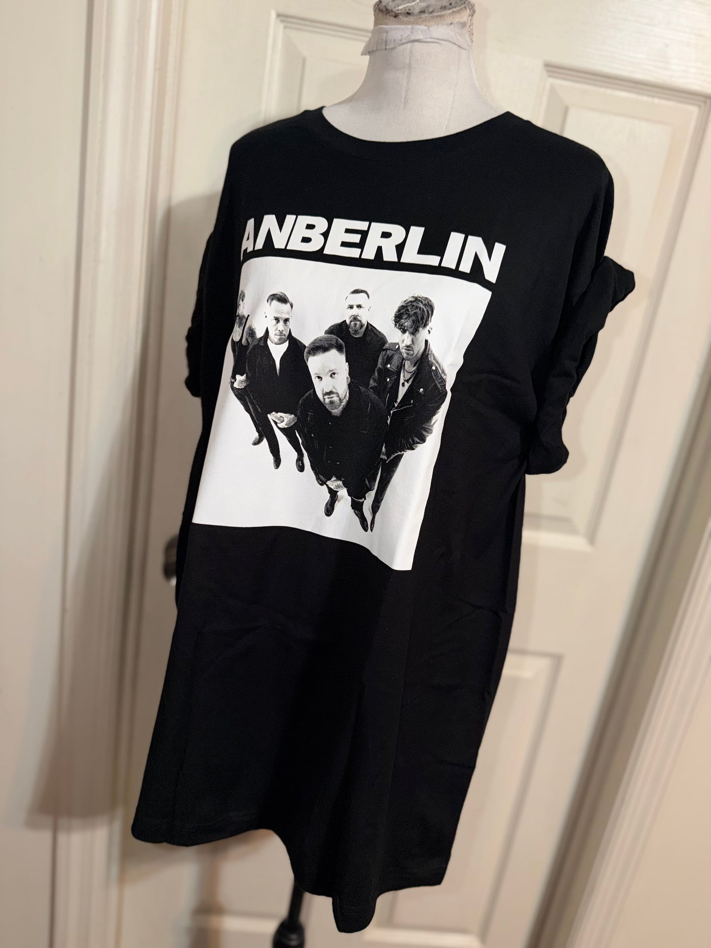 Anberlin Oversized Distressed Tee