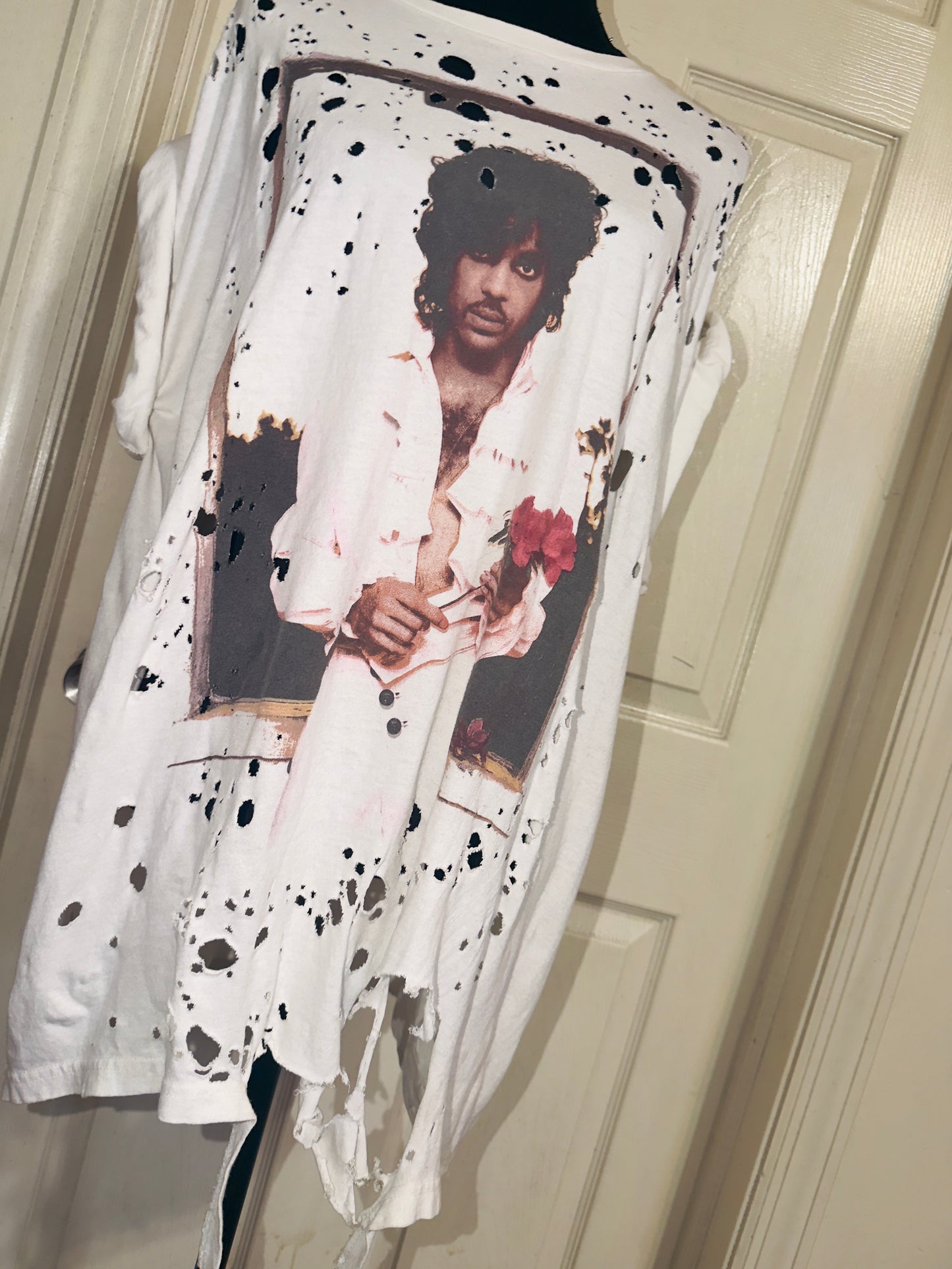 Prince Oversized Distressed Tee