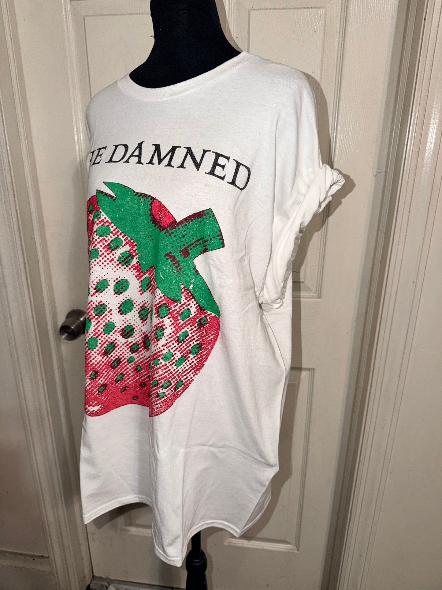 The Damned Oversized Distressed Tee