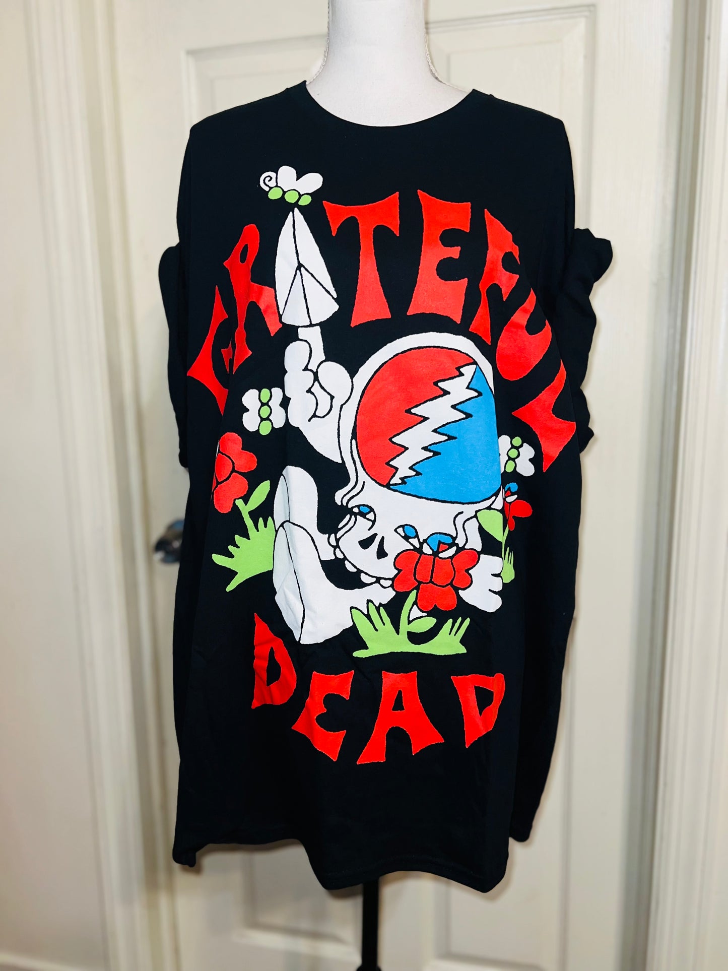 Grateful Dead Oversized Distressed Tee