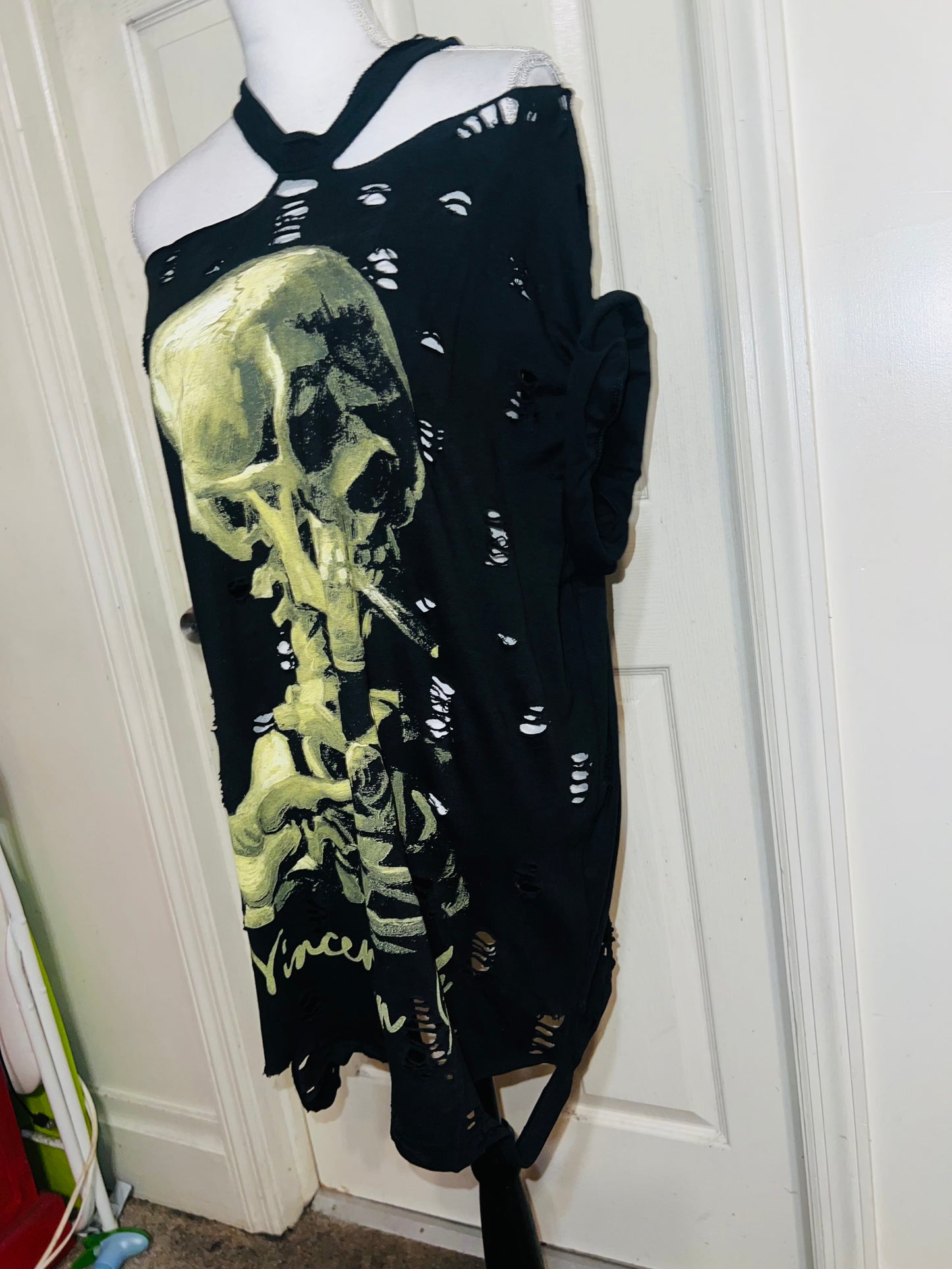 Vincent Van Gogh Oversized Distresed Tee (read description)