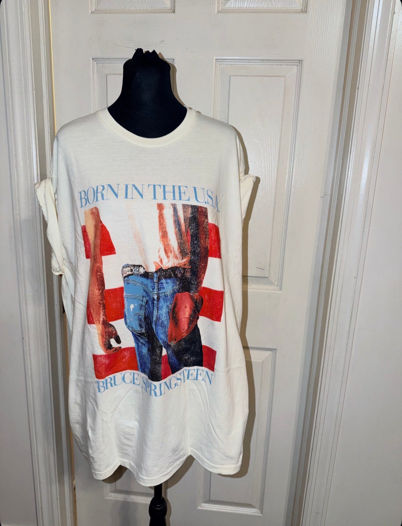 Bruce Springsteen Oversized Distressed Tee