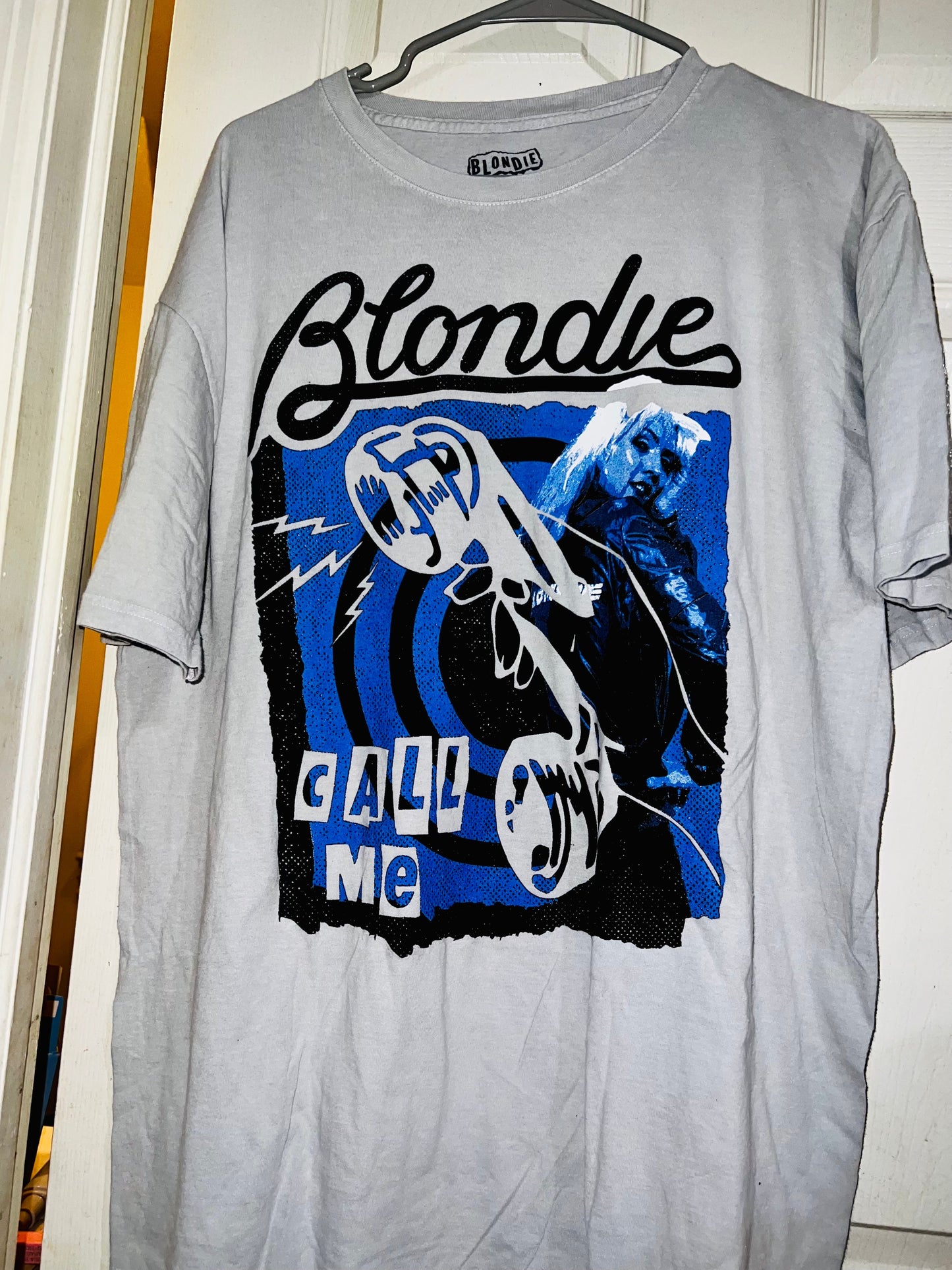 Blondie Oversized Distressed Tee