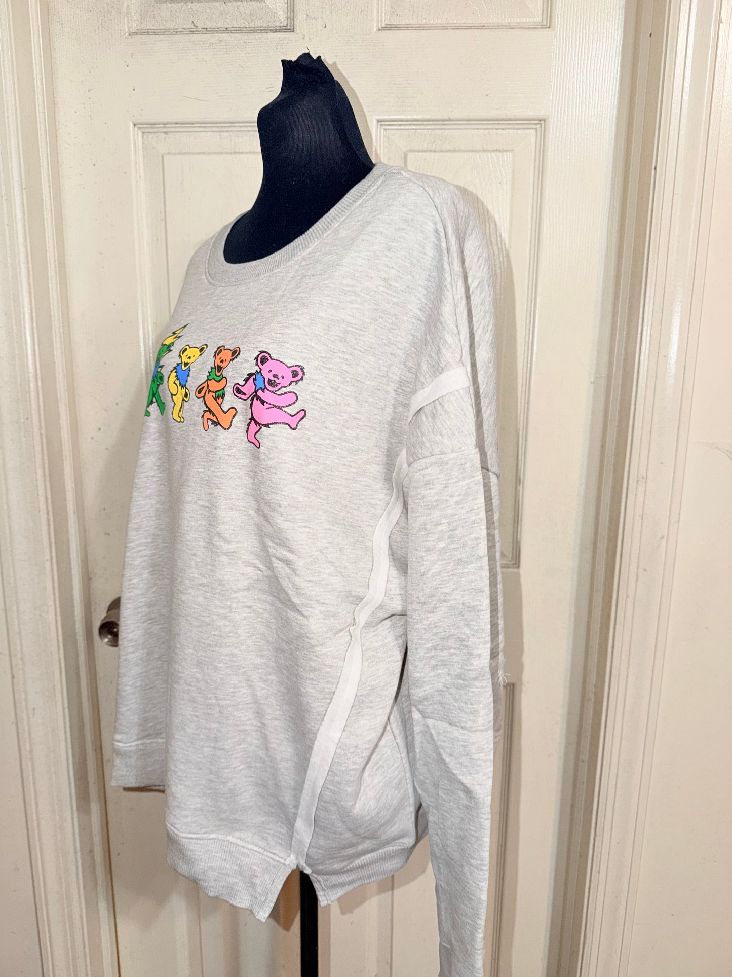 Grateful Dead Oversized Distressed Tee