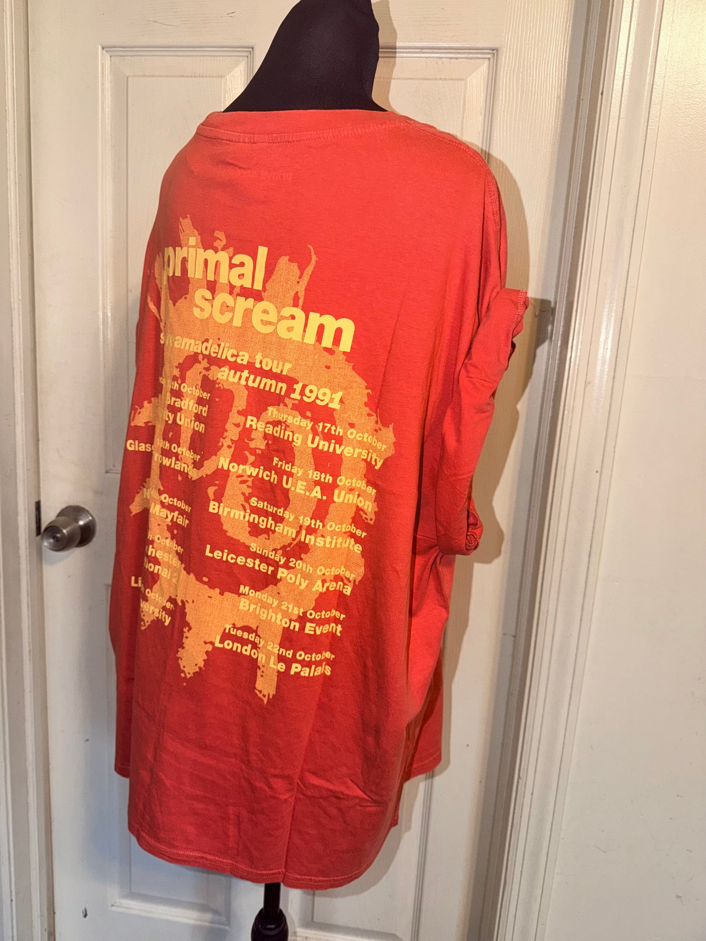 Primal Scream Double Sided Oversized Tee