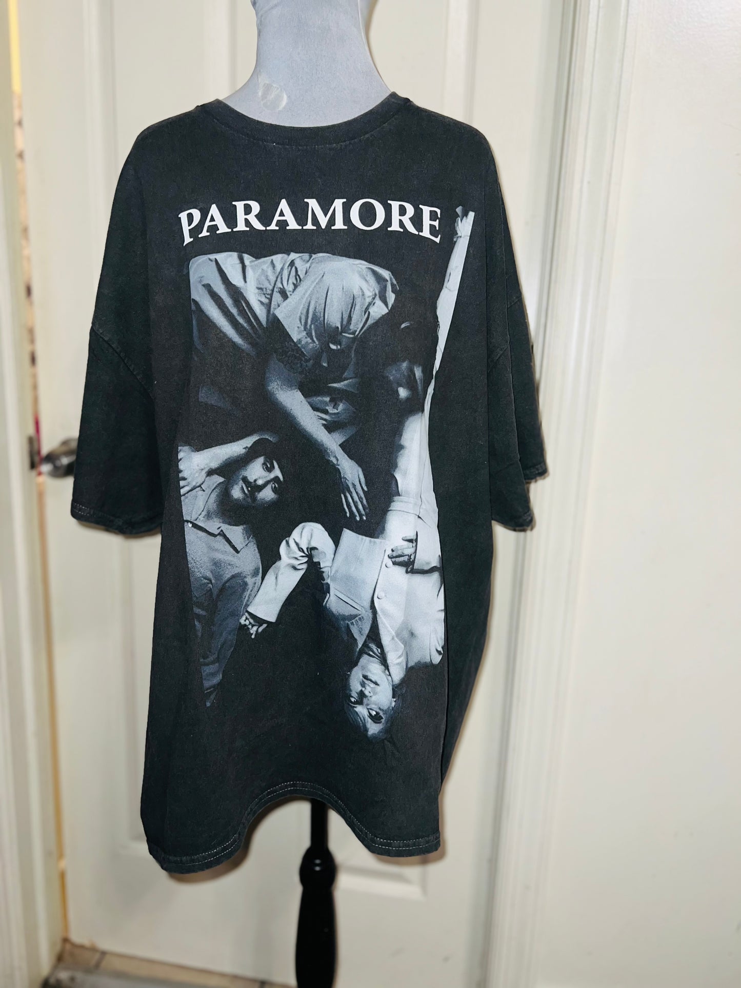 Paramore Oversized Distressed Tee