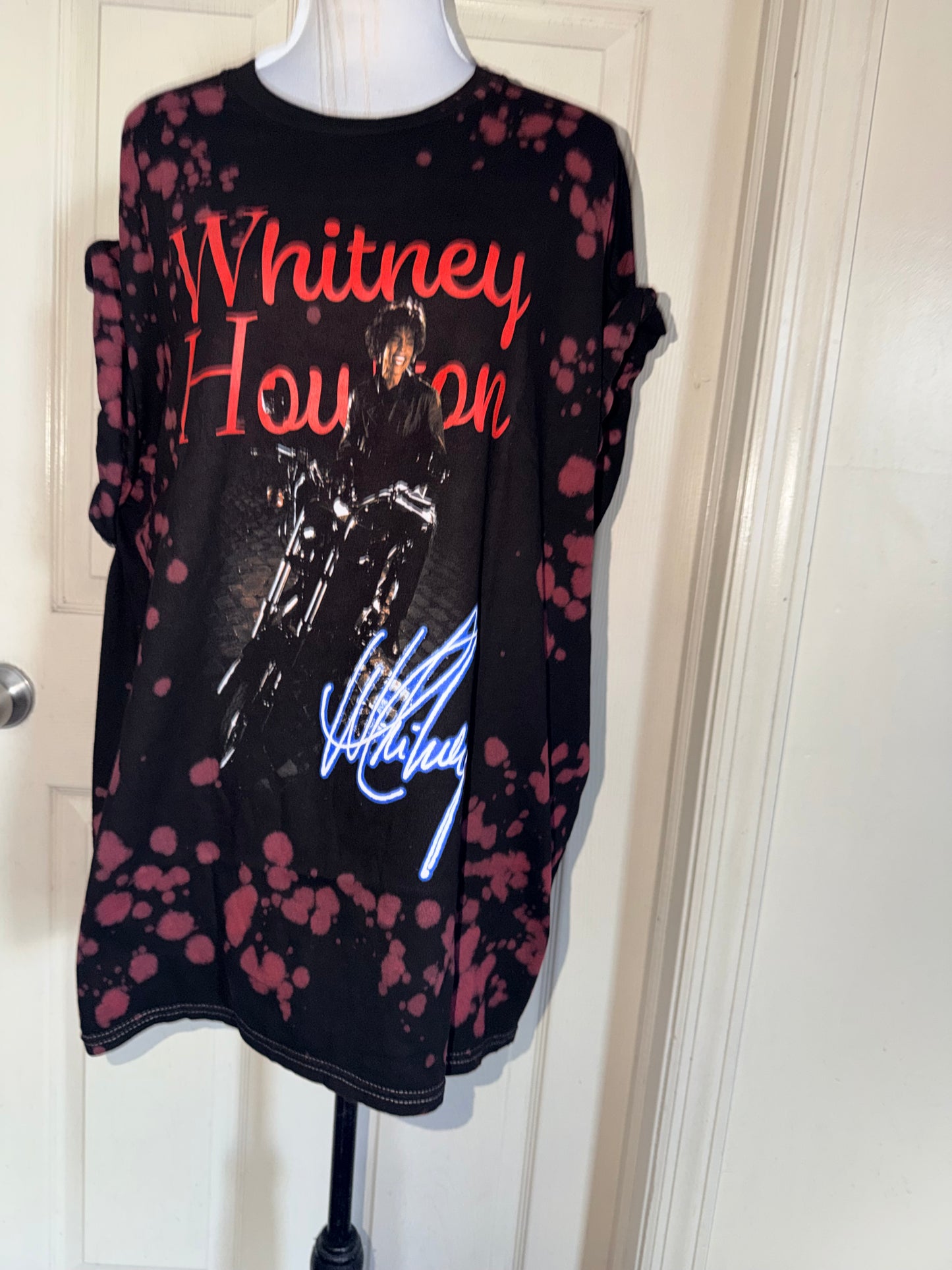 Whitney Houston Distressed Tee