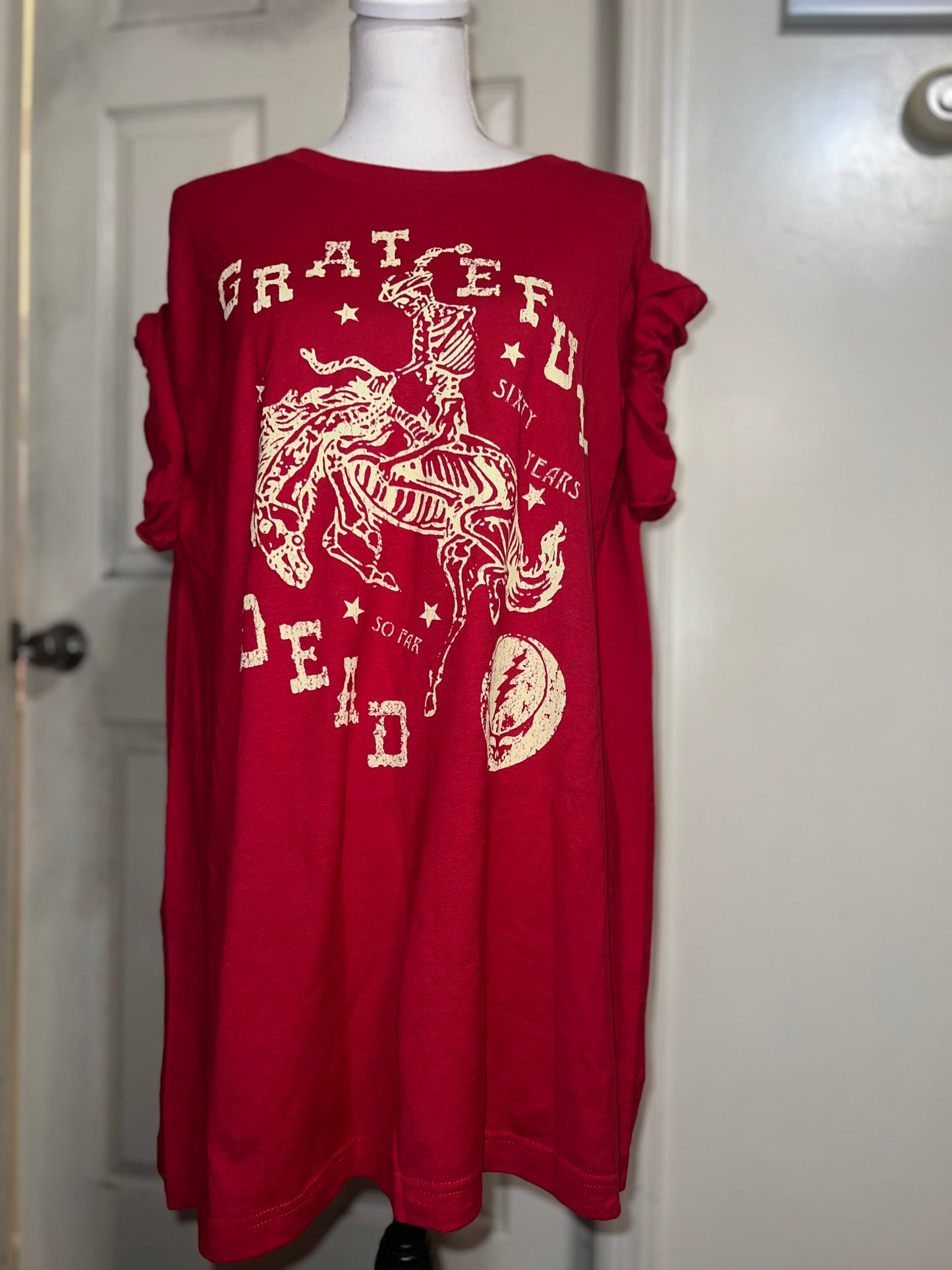 Grateful Dead Oversized Distressed Tee