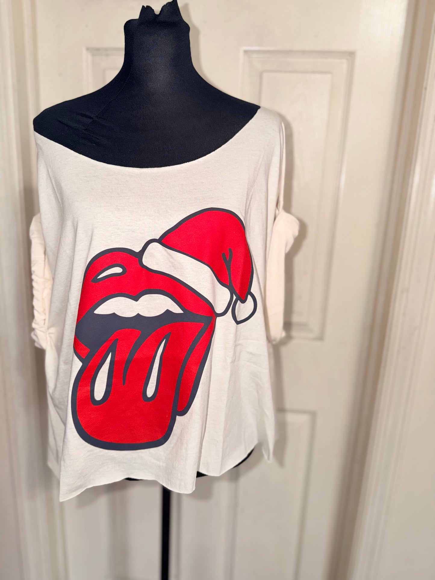The Rolling Stones OFTS Oversized Distressed Tee