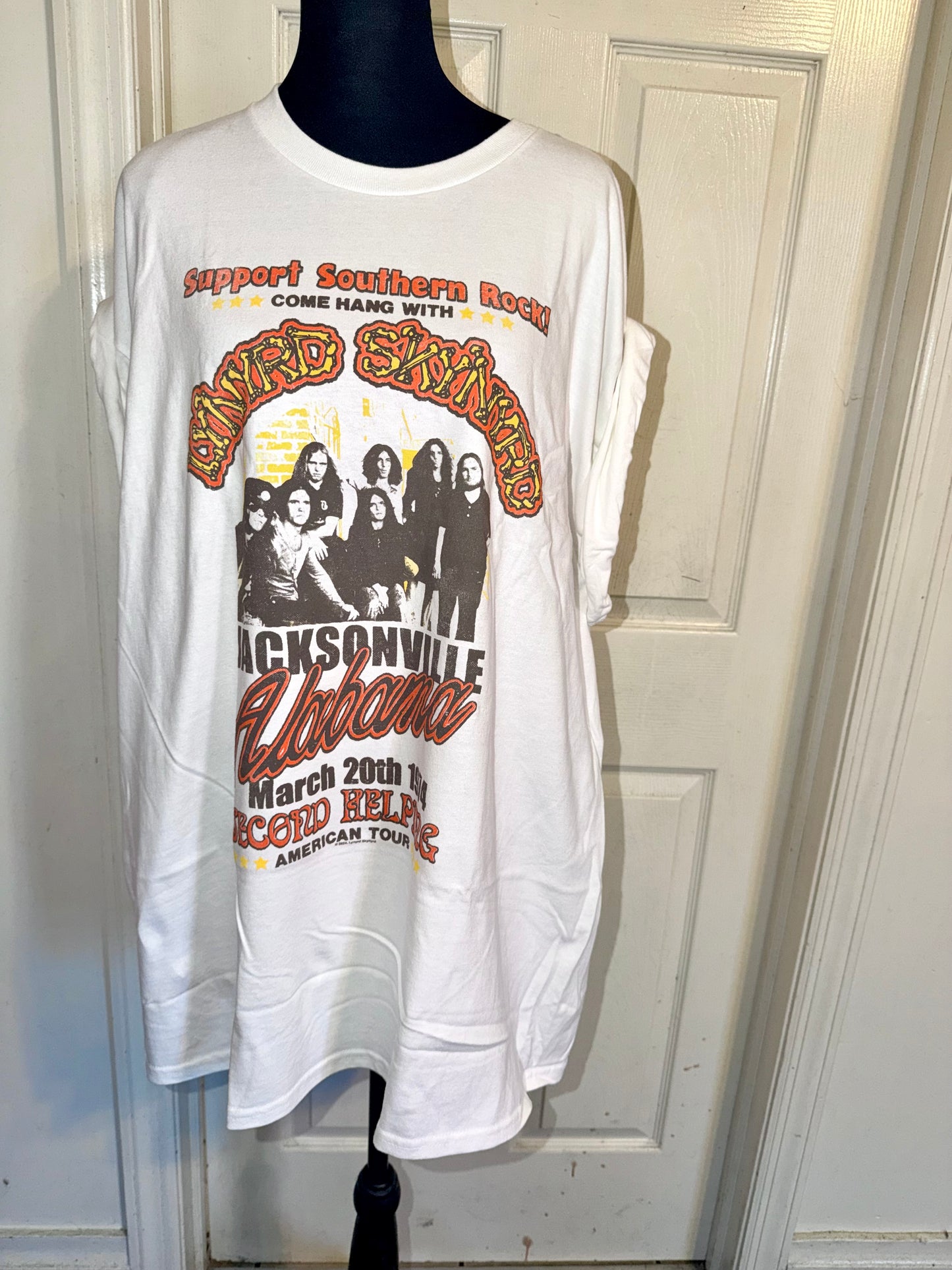 Lynyrd Skynyrd Double Sided Oversized Tee