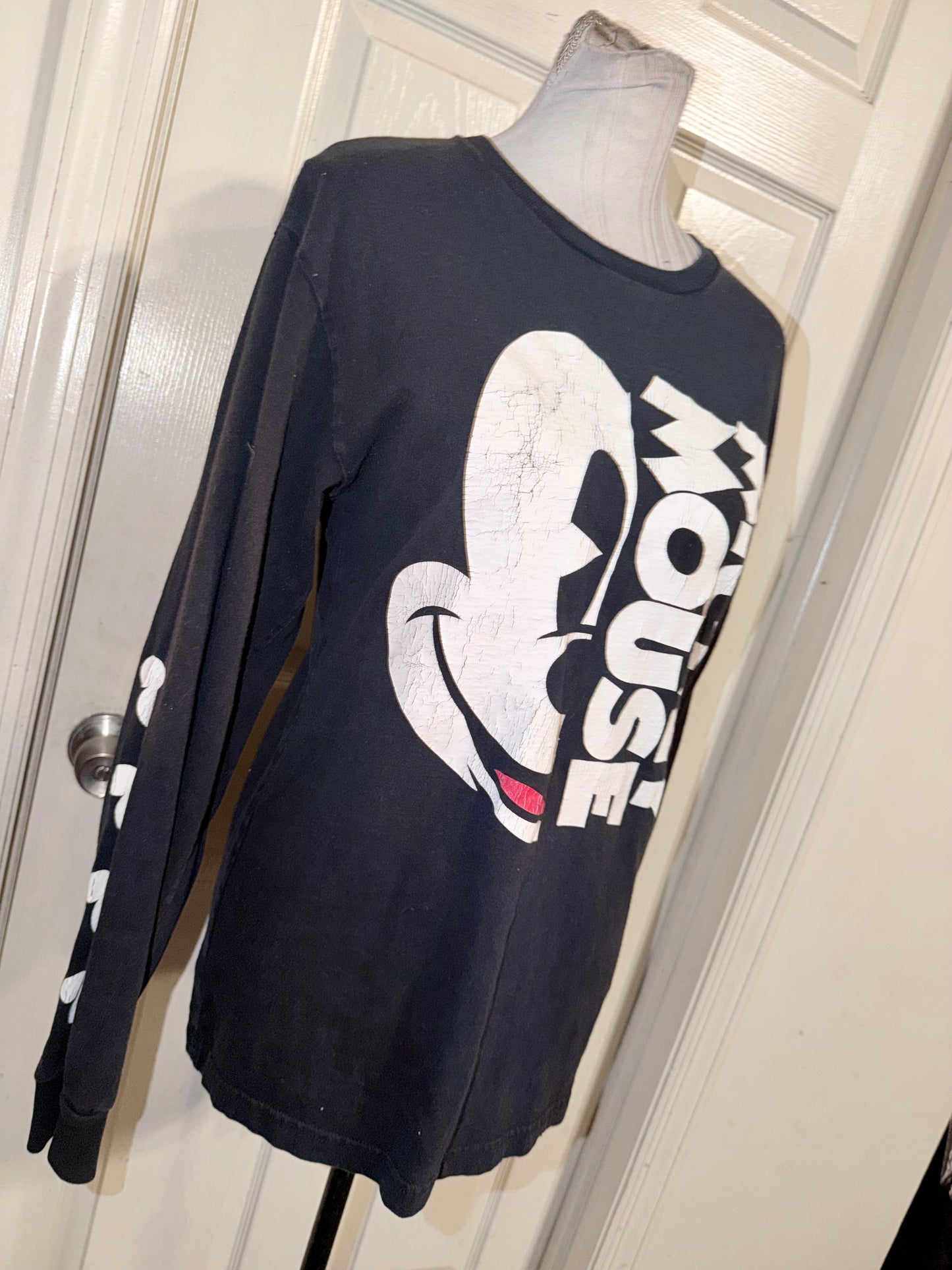 Mickey Mouse Vintage Oversized Long Sleeve Tee