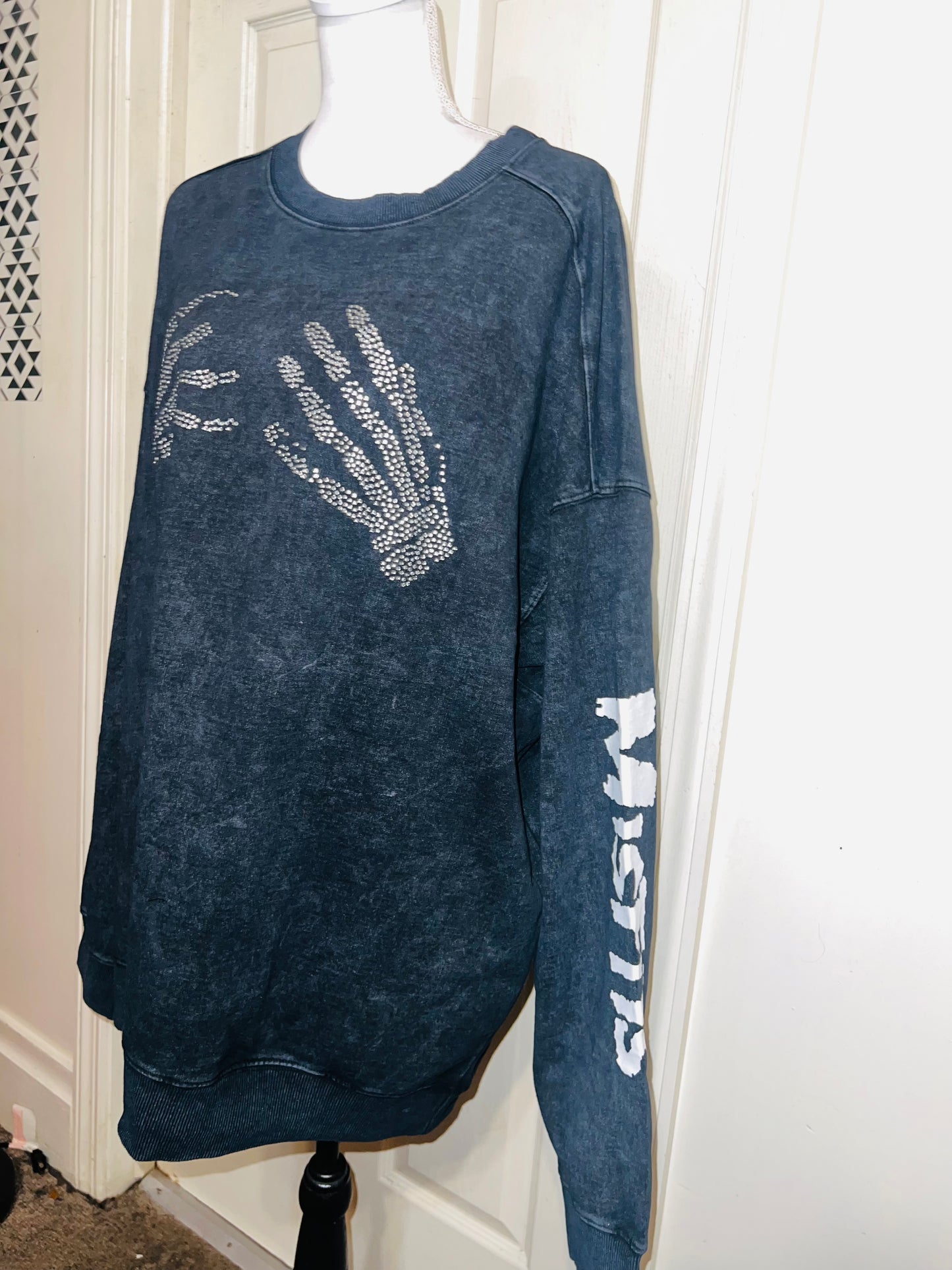 Misfits Oversized Distressed Sweatshirt