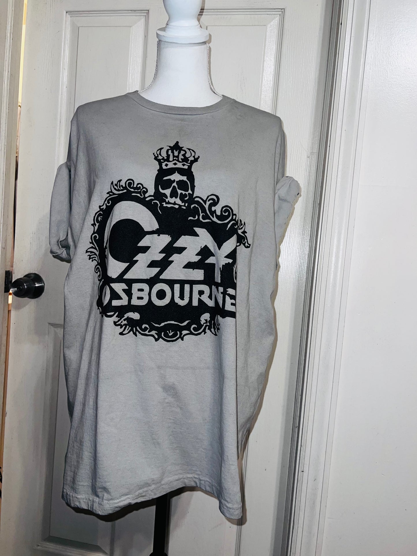 Ozzy Osbourne Oversized Distressed Tee