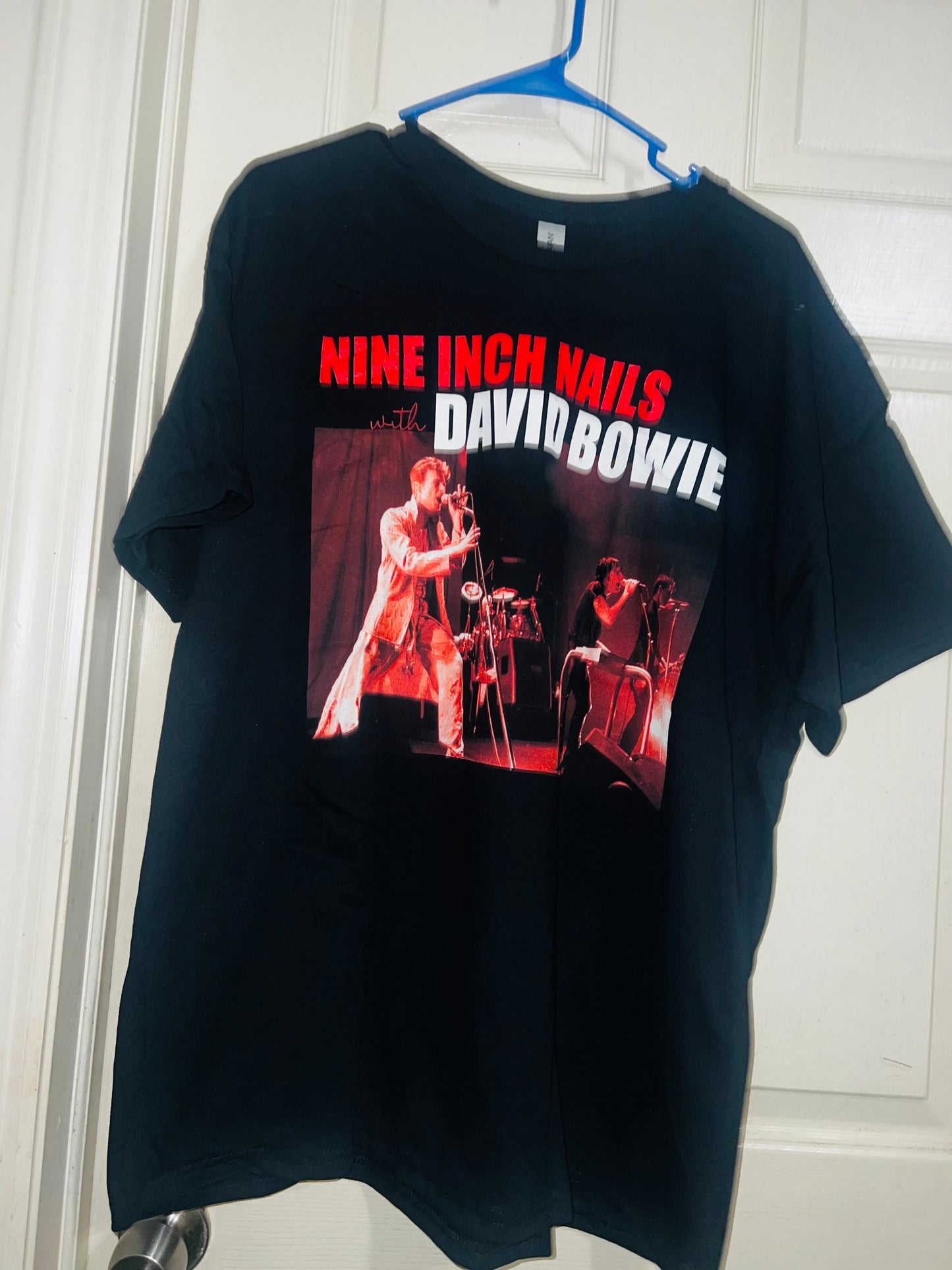 Nine Inch Nails and David Bowie Oversized Tee