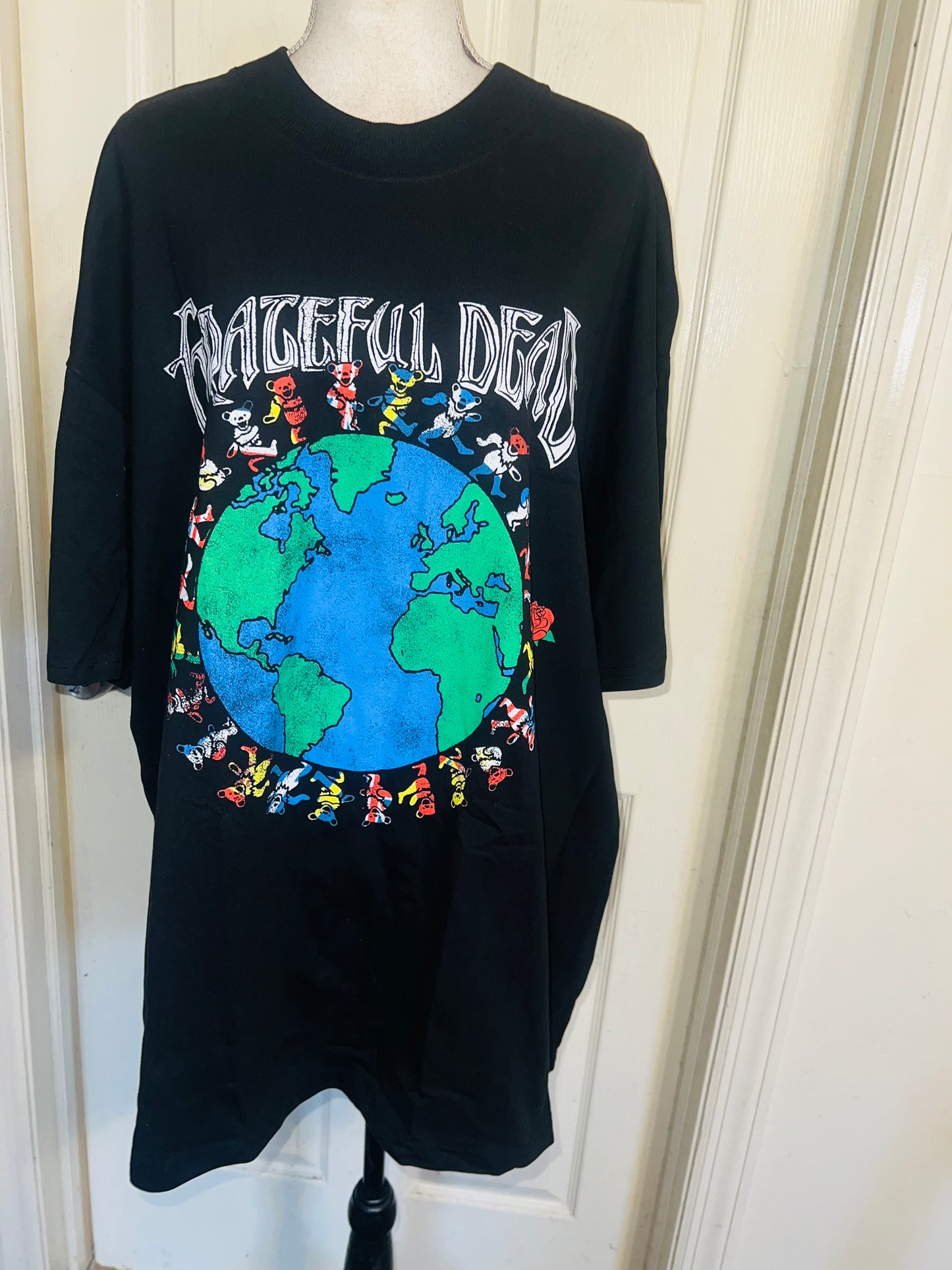 Grateful Dead Oversized Distressed Tee