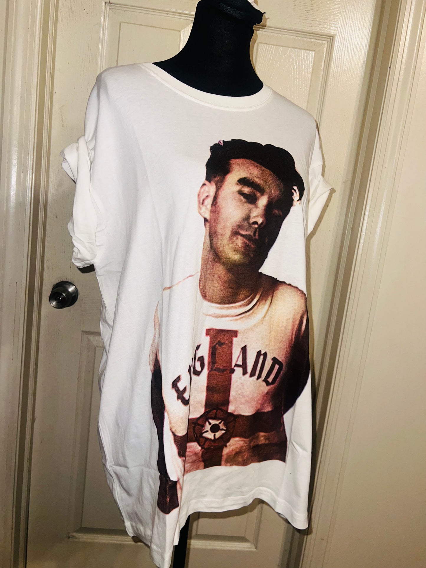 Morrissey Oversized Distressed Tee