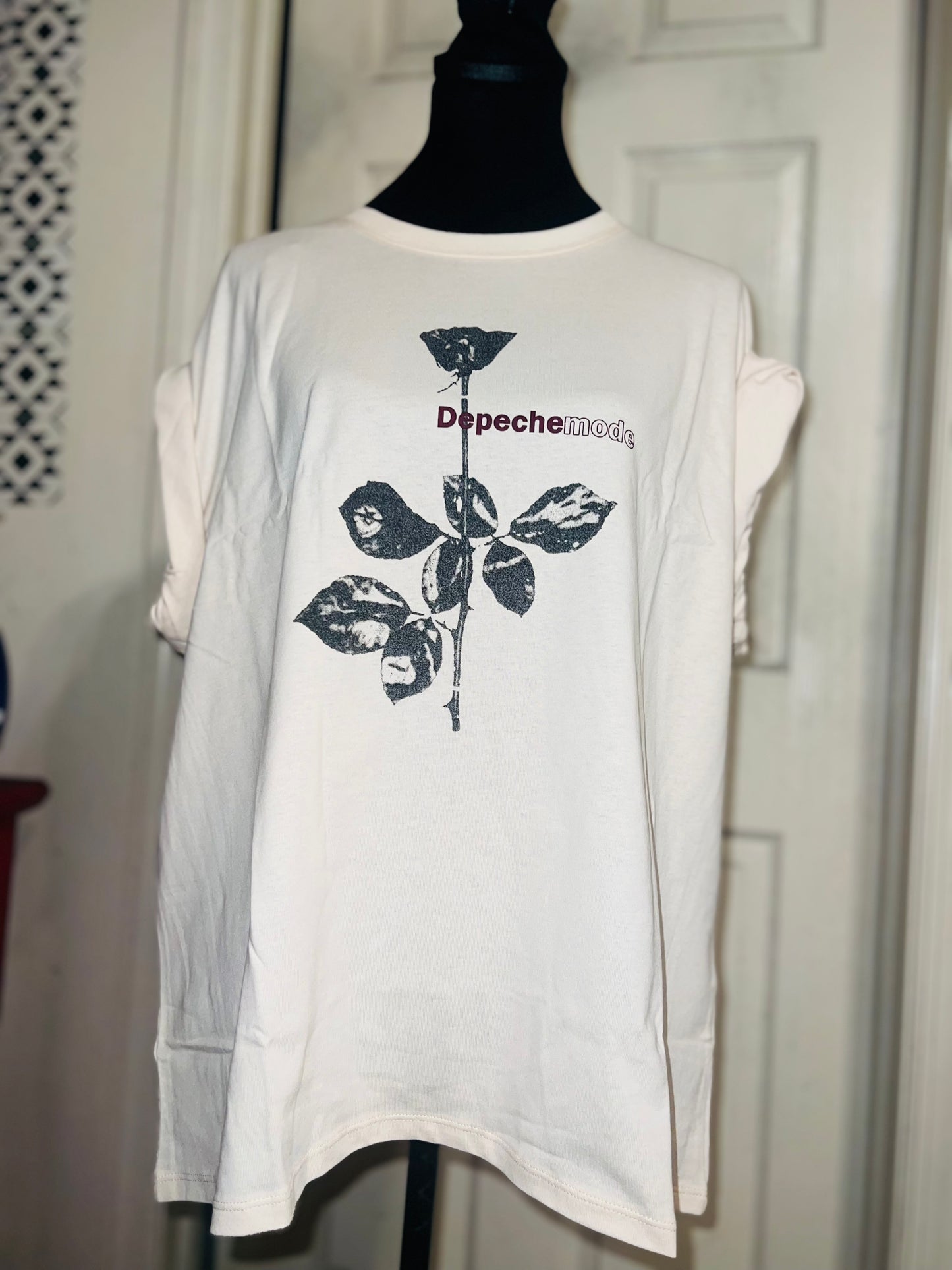 Depeche Mode Oversized Distressed Tee