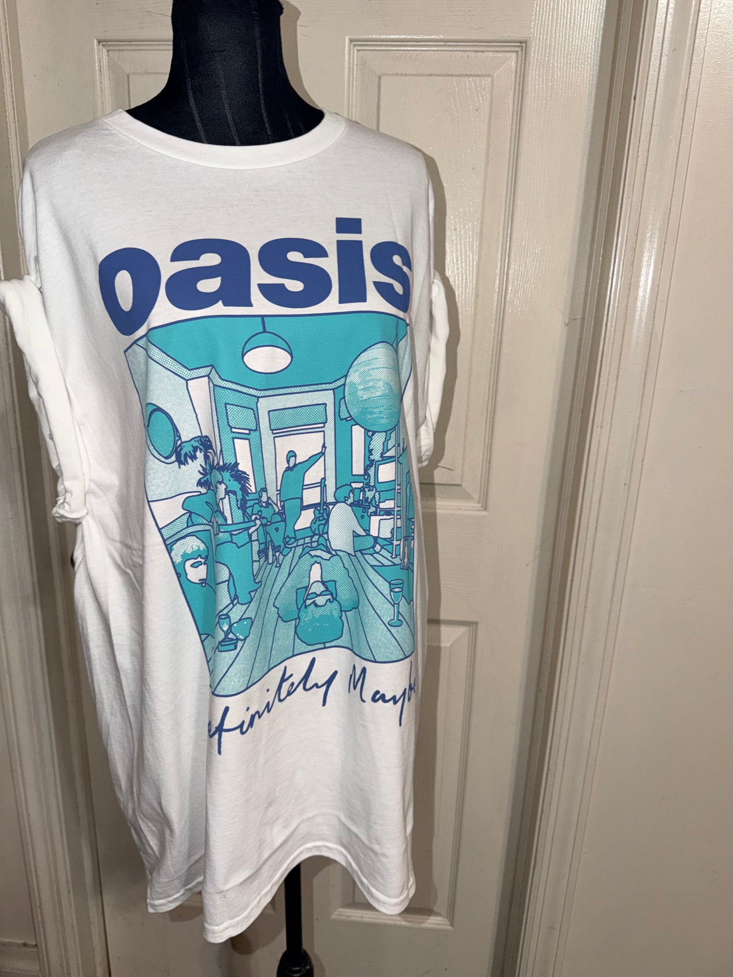 Oasis Oversized Distressed Tee