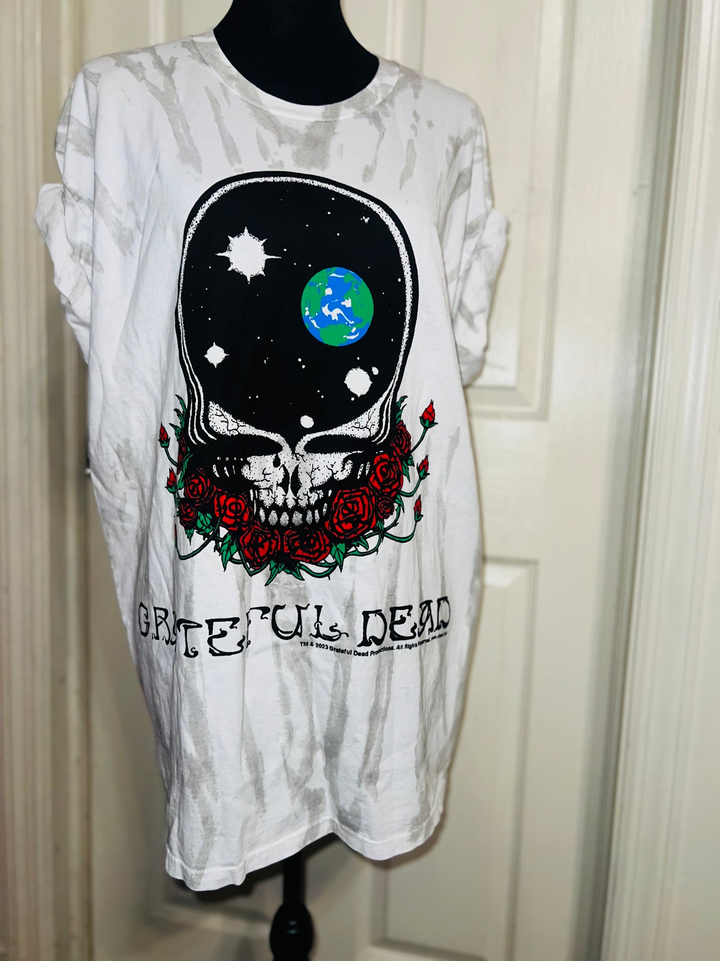 Grateful Dead Oversized Distressed Tee