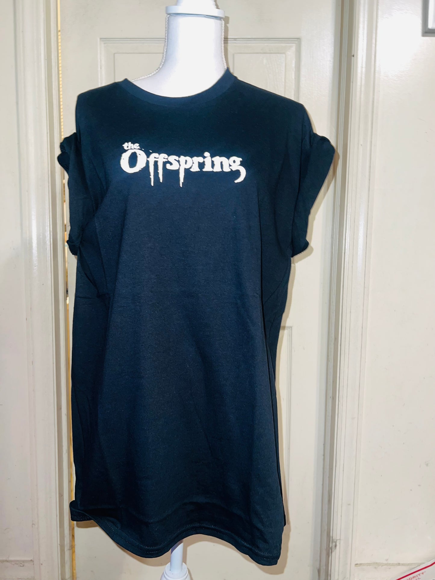 The Offspring Double Sided Oversized Distressed Tee