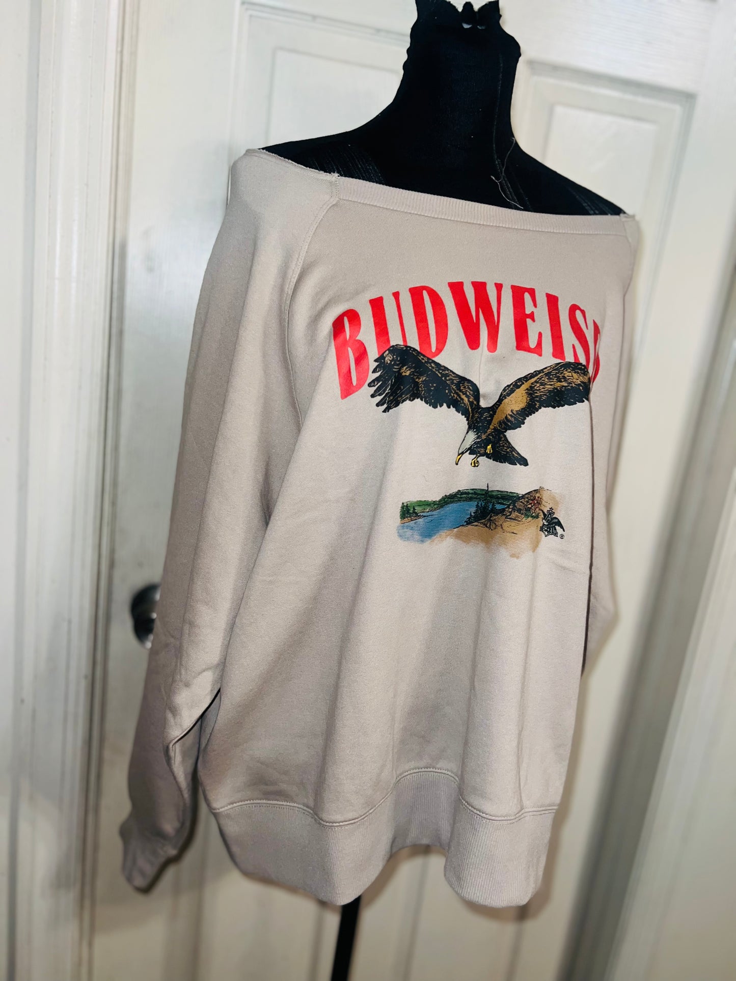 Budweiser OFTS Oversized Distressed Tee