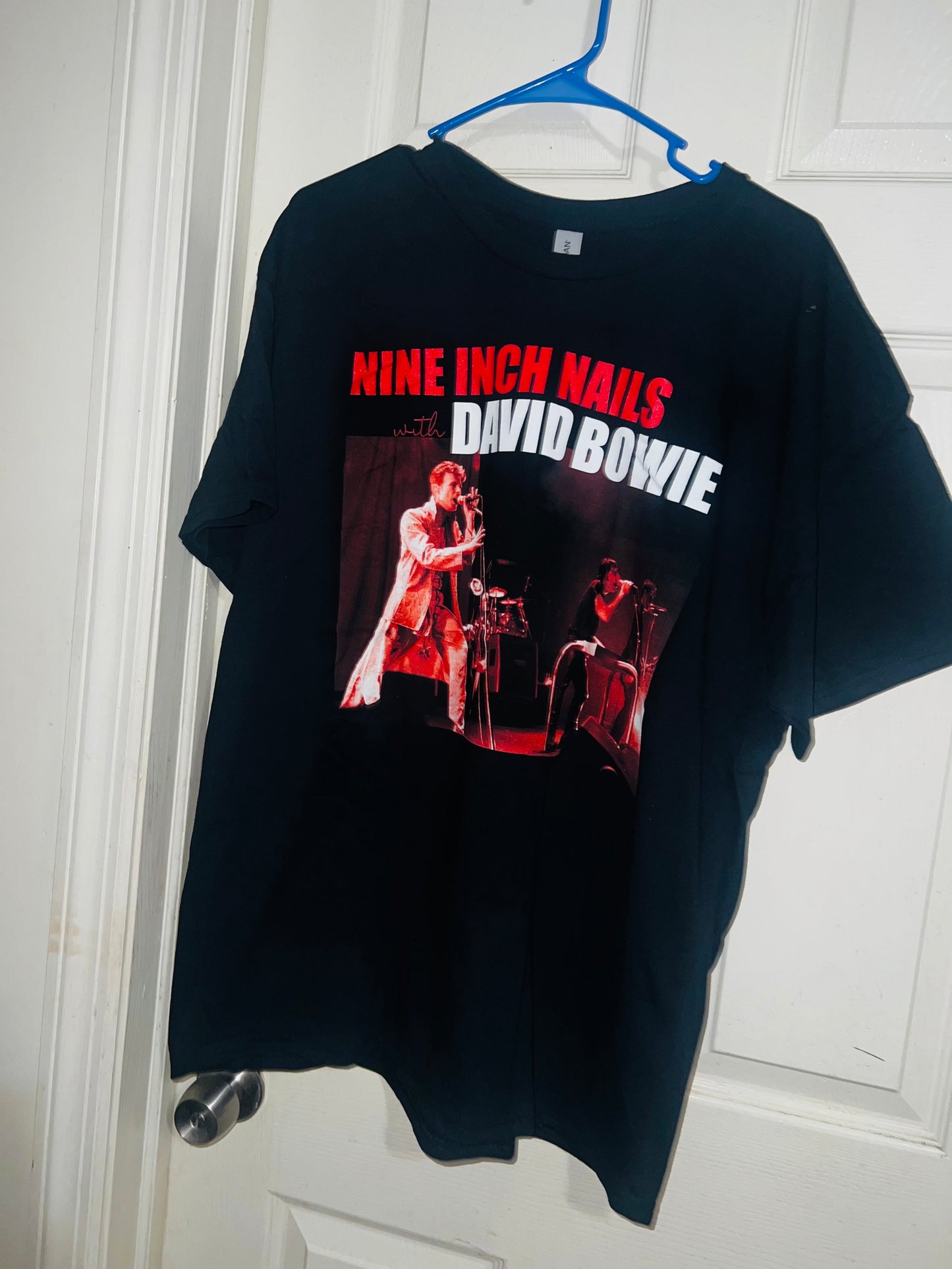 Nine Inch Nails and David Bowie Oversized Tee