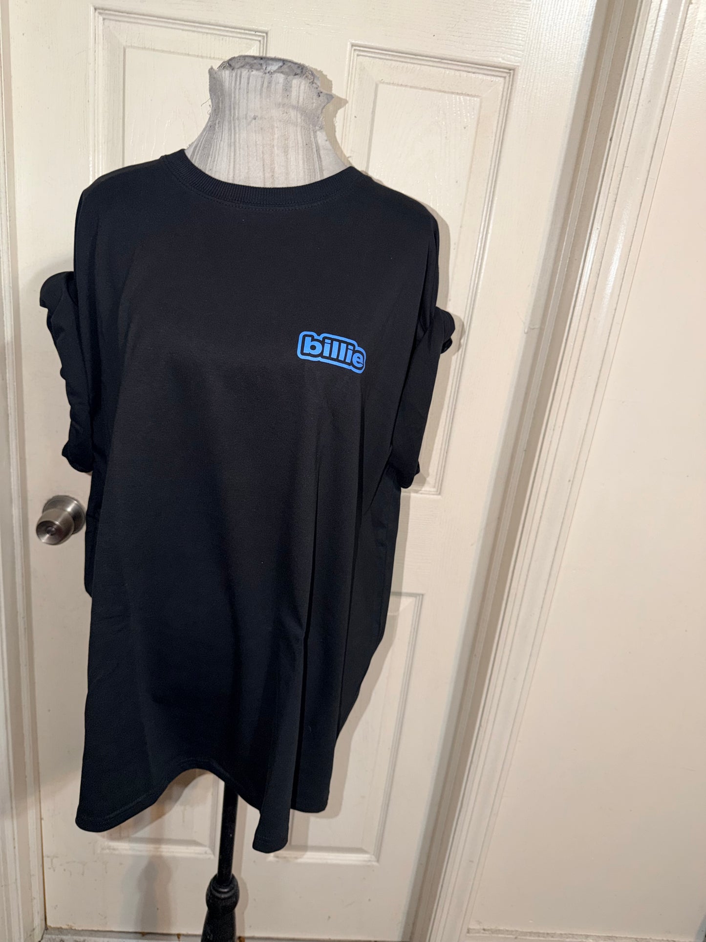 Billie Eilish Double Sided Oversized Distressed Tee