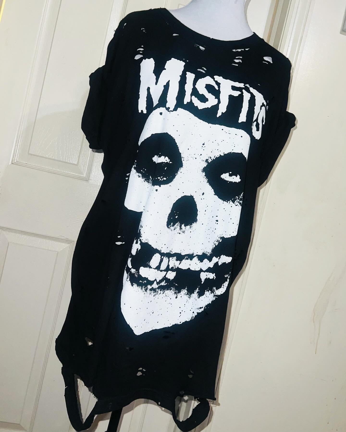 The Misfits Oversized Distressed Tee